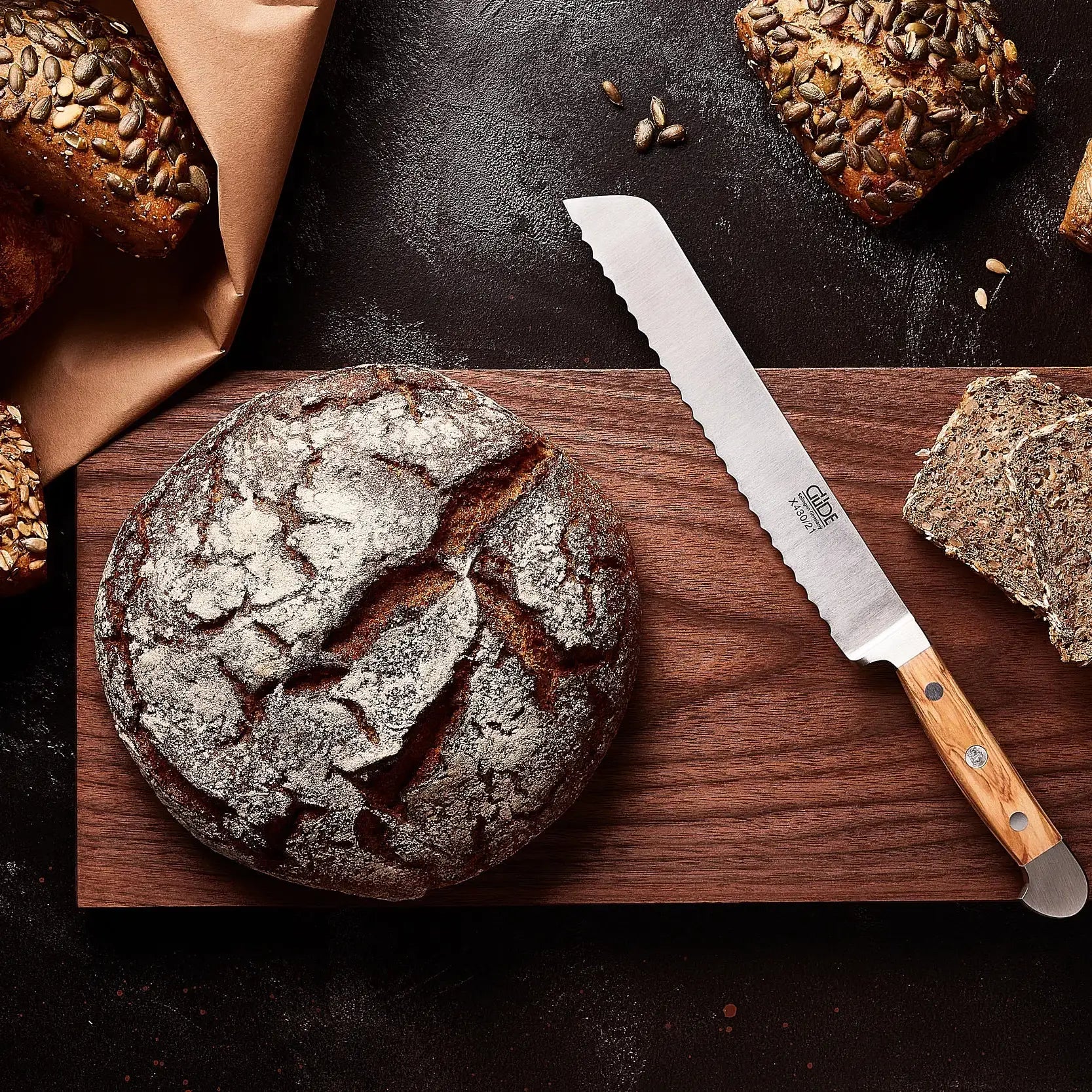 The World's Best Bread Knife, Guide