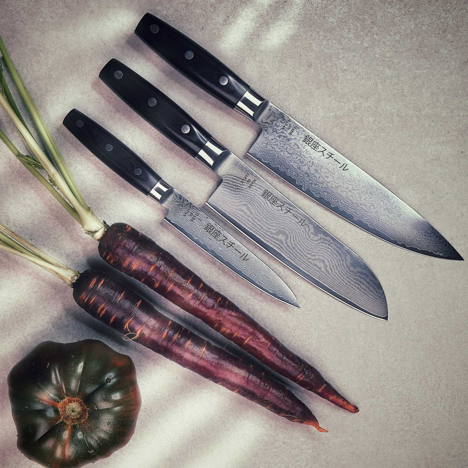 Ginza Steel Japanese Knives