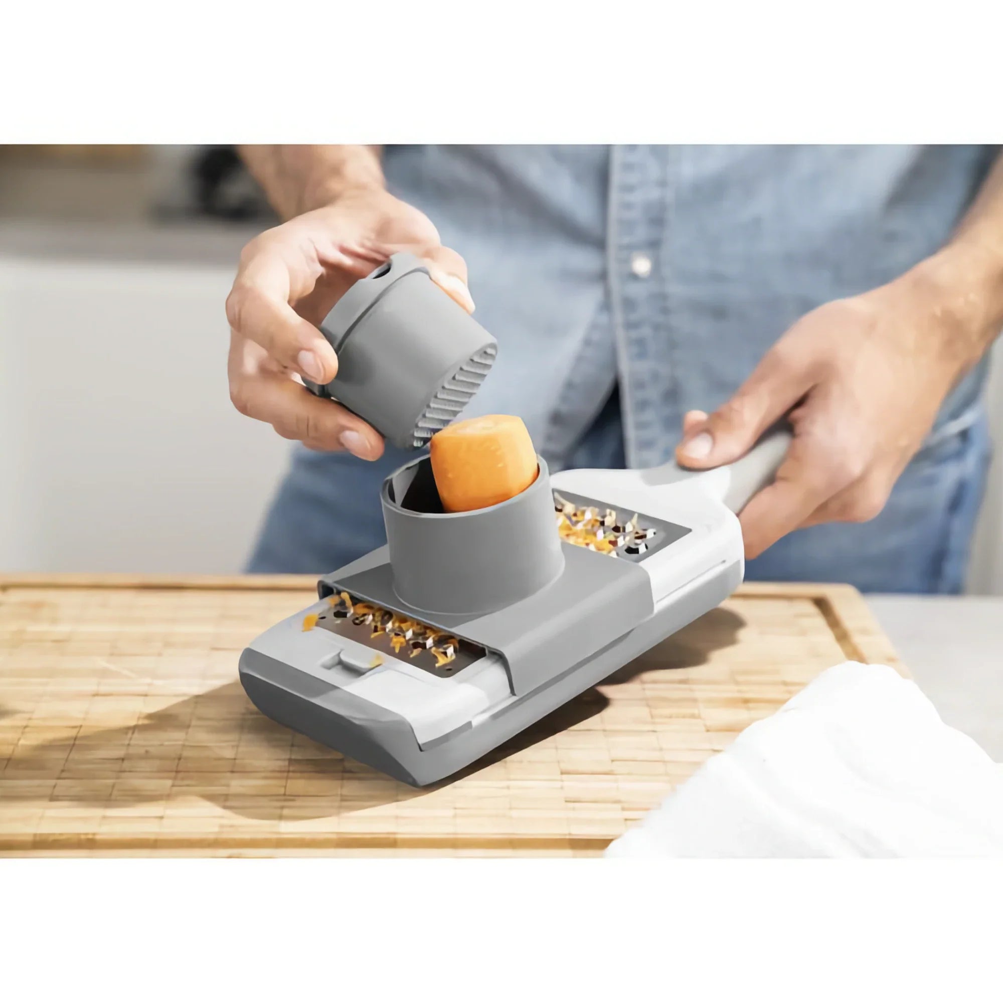 Zwilling Z-Cut Multi Grater & Mandoline – 4-in-1 Adjustable Slicer for Fast, Versatile Prep