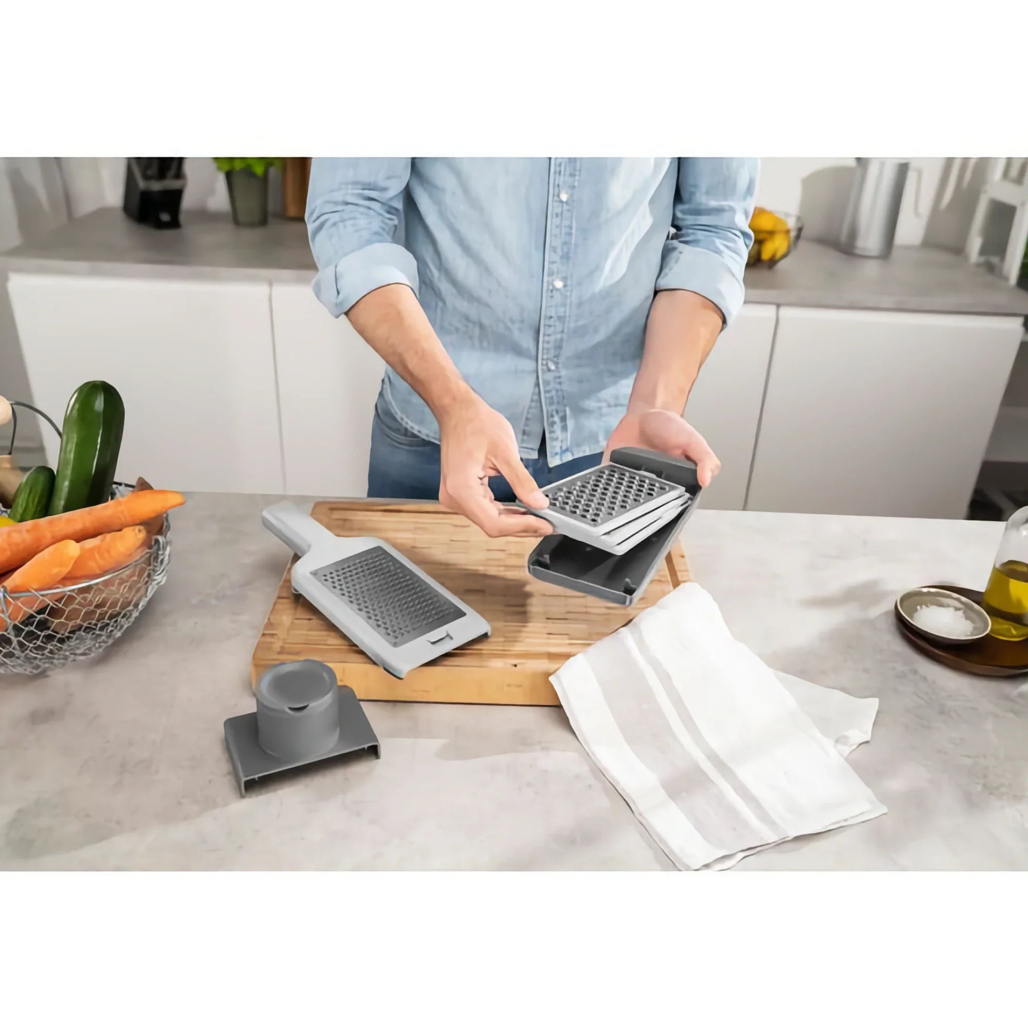 Zwilling Z-Cut Multi Grater & Mandoline – 4-in-1 Adjustable Slicer for Fast, Versatile Prep