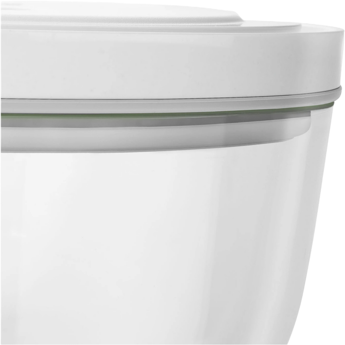 ZWILLING Fresh & Save Bowls, Vacuum Bowl Set S/M/L (13-Piece, Glass, Transparent-White
