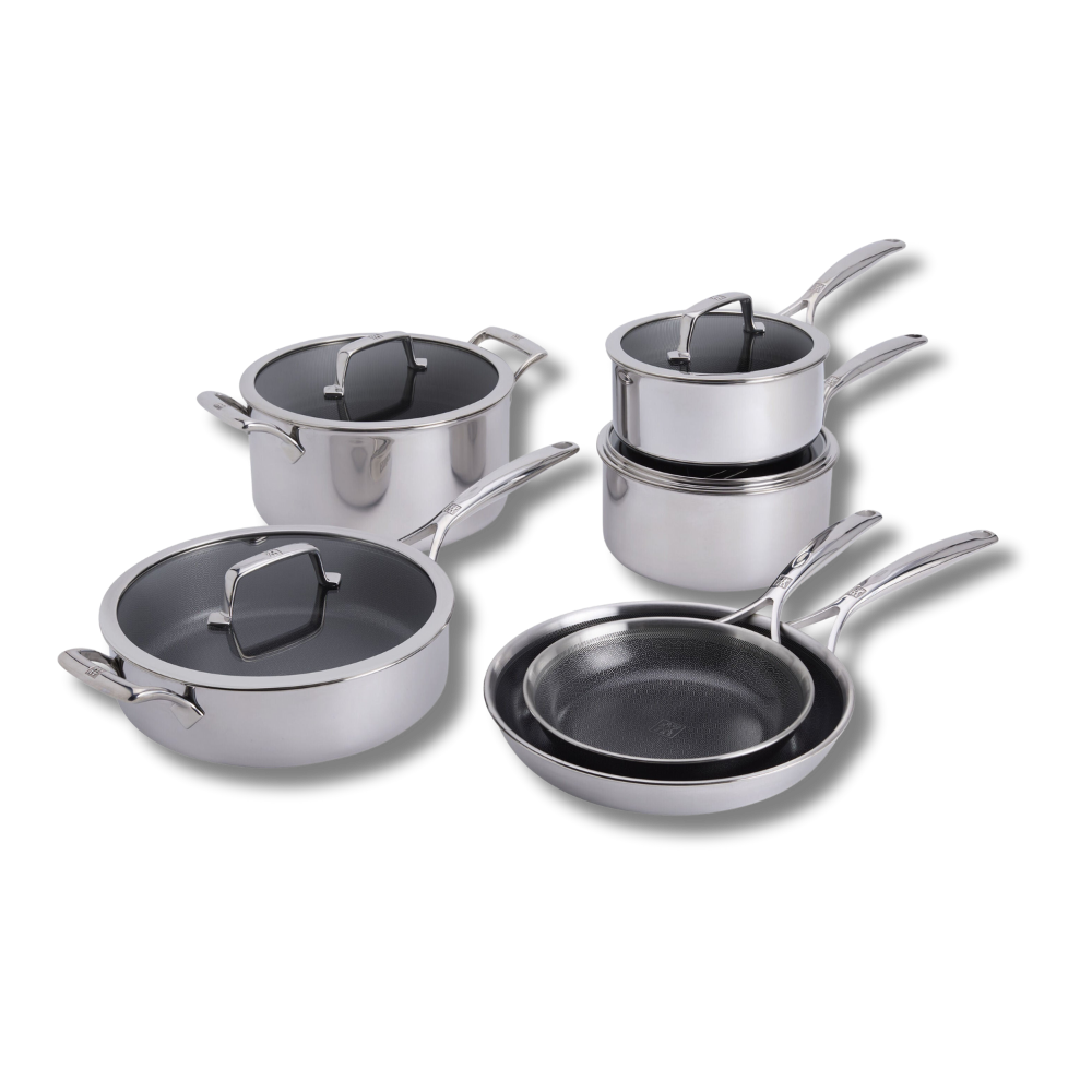 ZWILLING Peak 10 Piece Stainless Steel Cookware