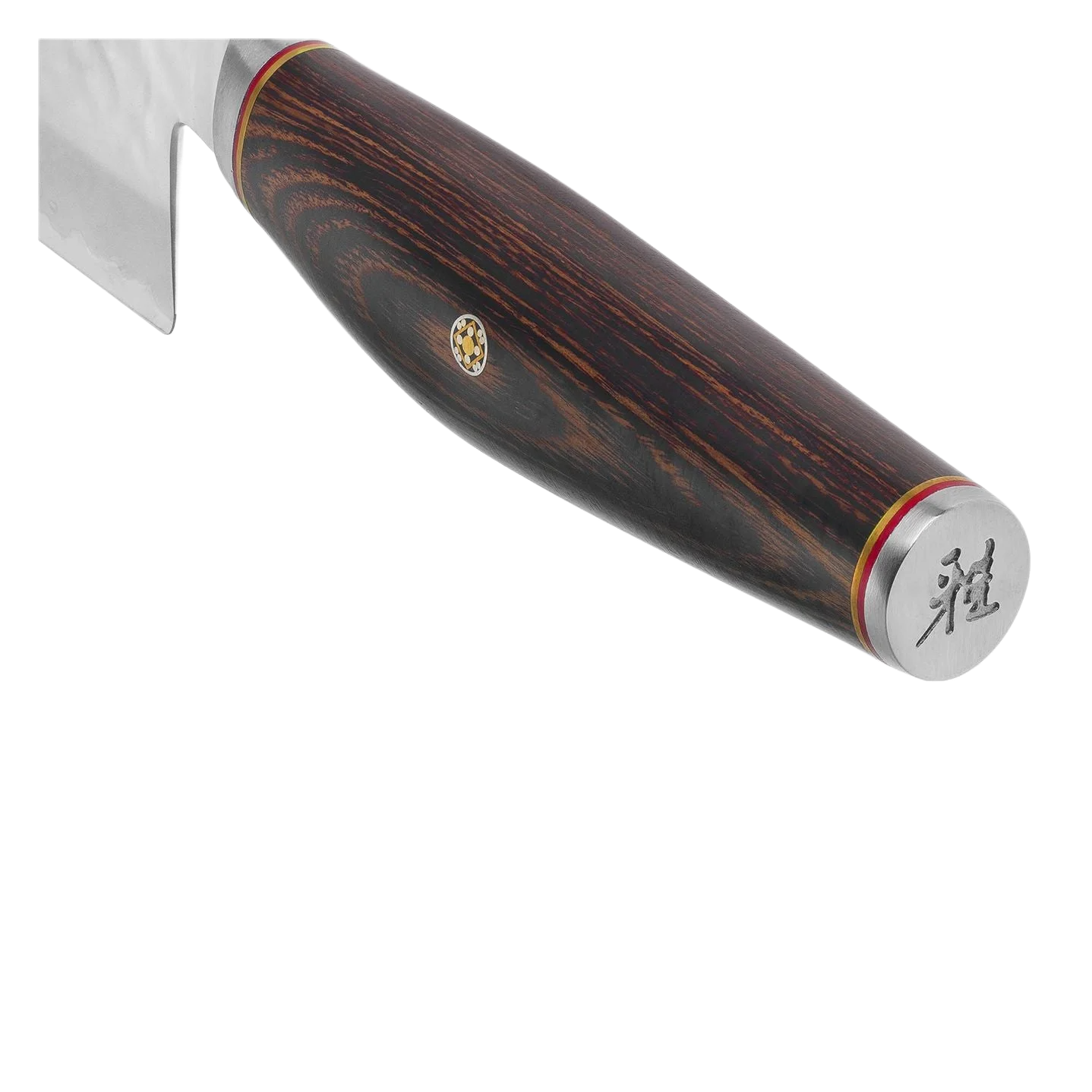 Miyabi 6000 MCT 7 Santoku Knife featuring a sleek design and elegant wood handle.