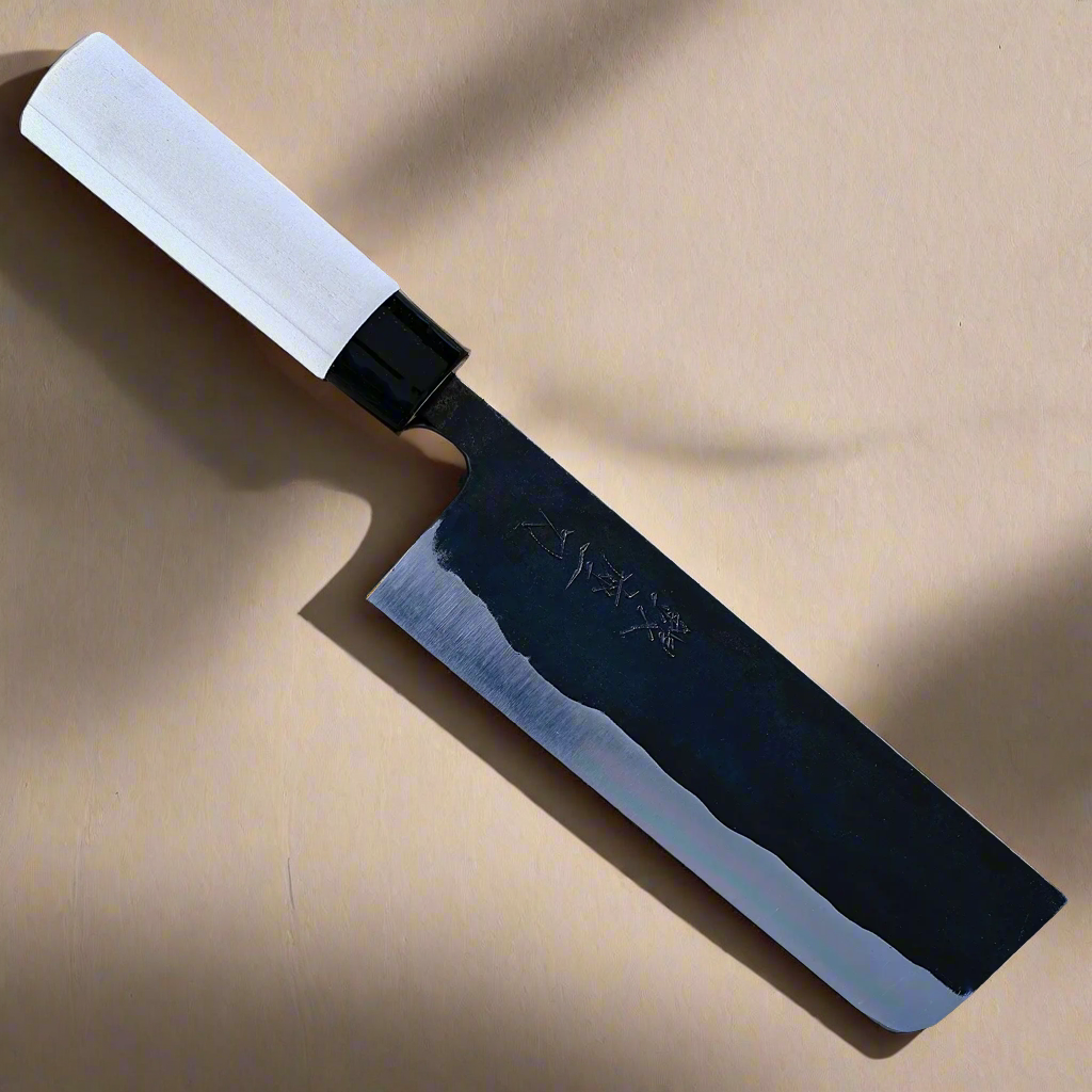 Aogami 166 | Nakiri Knife 165mm Blue#2 Soft iron Blade | Made in Japan