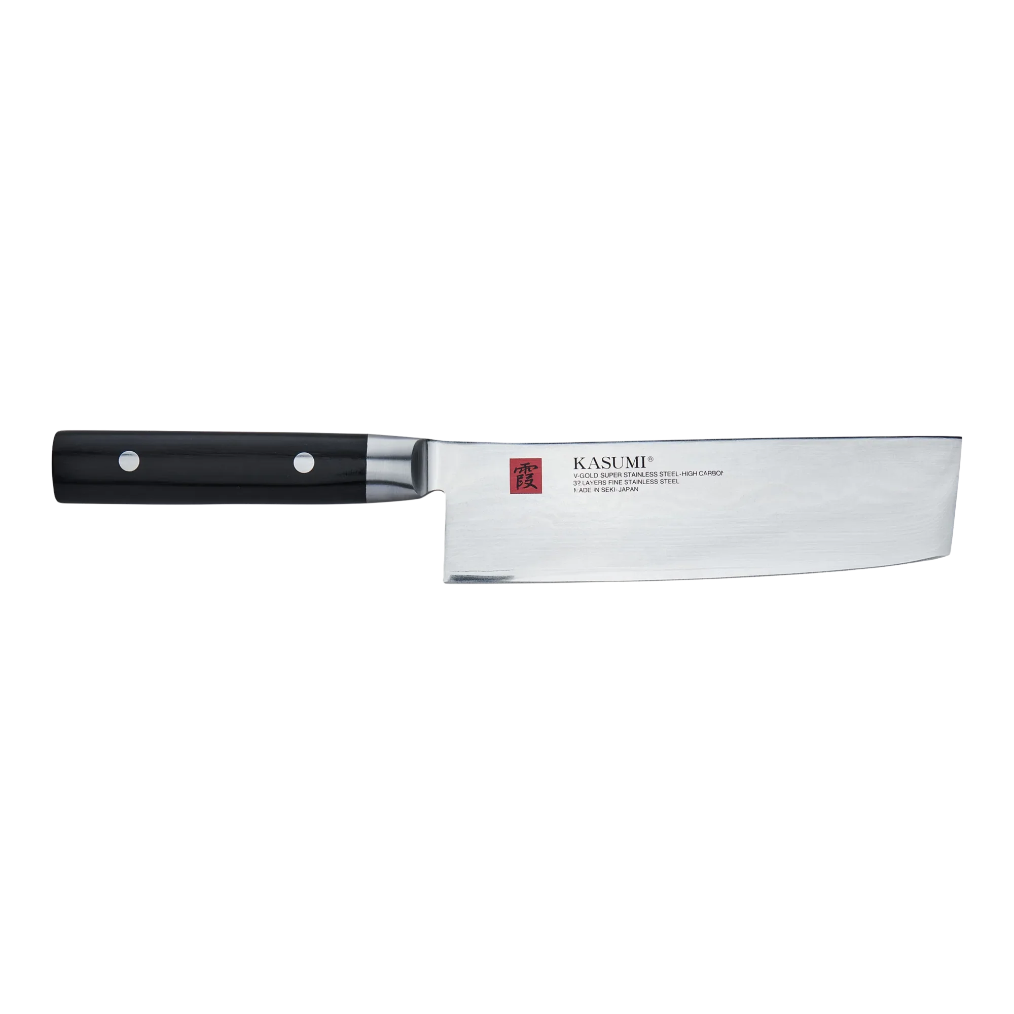 Kasumi Damascus Nakiri Vegetable Knife 17 cm (6.7") | Japan