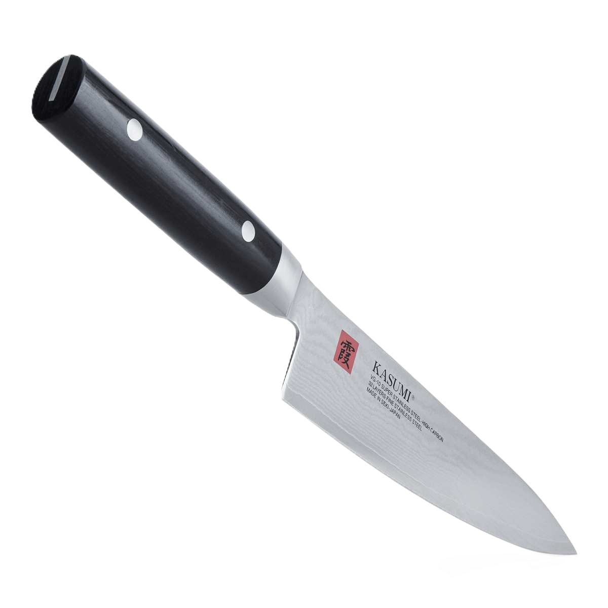 Kasumi Damascus 2-Piece Knife Set – 8" Chef + Utility, Made in Japan