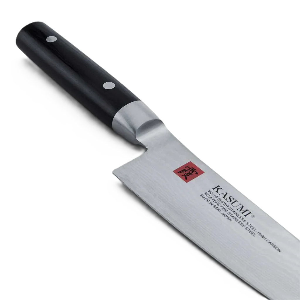 Kasumi Damascus Chef Knife 20cm – VG-10 Gyuto, Made in Japan