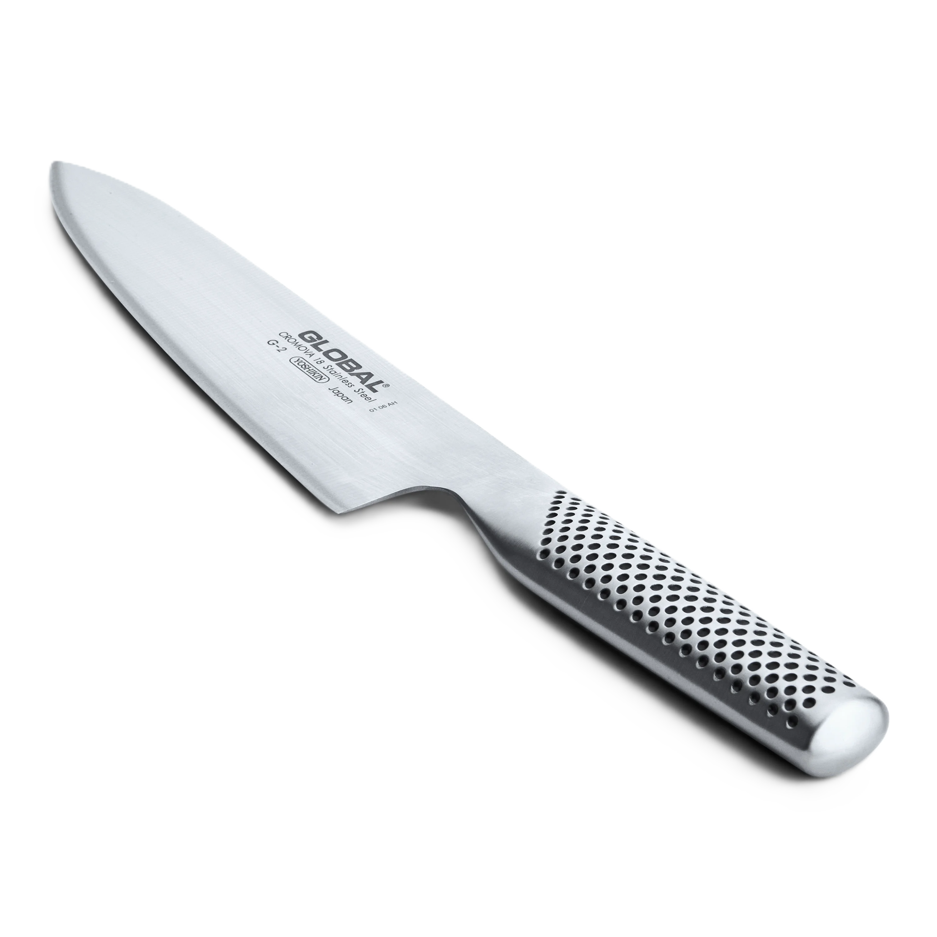 GLOBAL Cook’s Knife 20cm (8") – CROMOVA 18 Stainless Steel Chef Knife (Made in Japan)