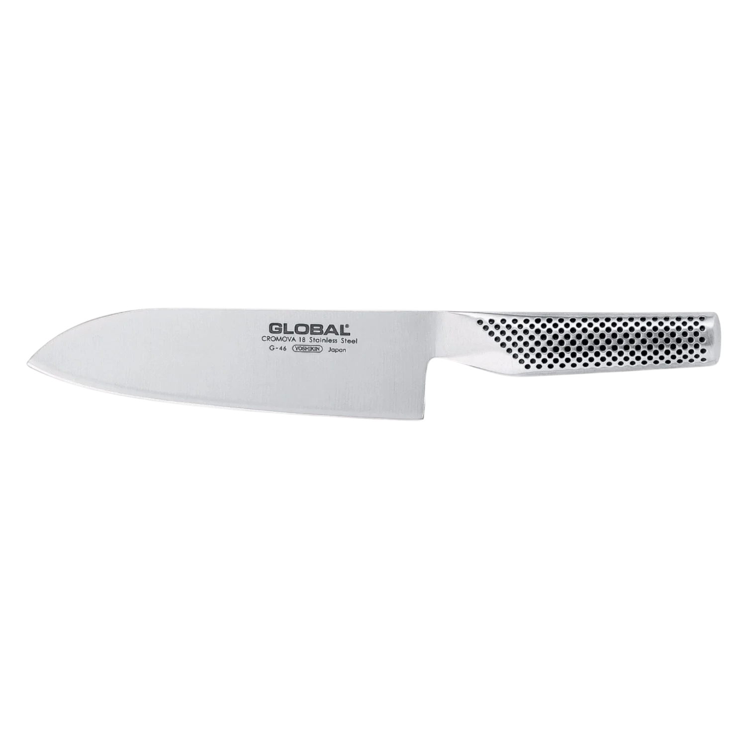 GLOBAL Santoku Knife 18cm – Multi-Purpose Chef Knife, Japan