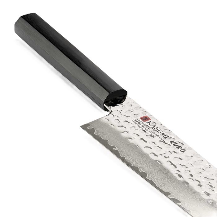 Kasumi Kuro Chef Knife 24cm – Long Damascus Gyuto, Made in Japan
