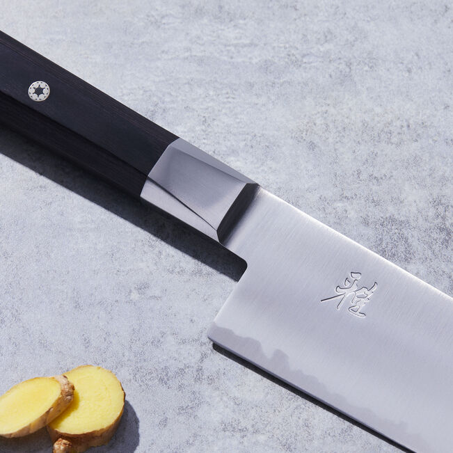 Miyabi 4000 FC Couteau Santoku 18 cm – Manche noir