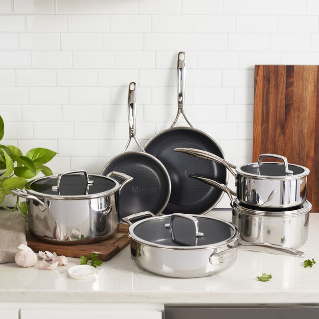 ZWILLING Peak 10 Piece Stainless Steel Cookware