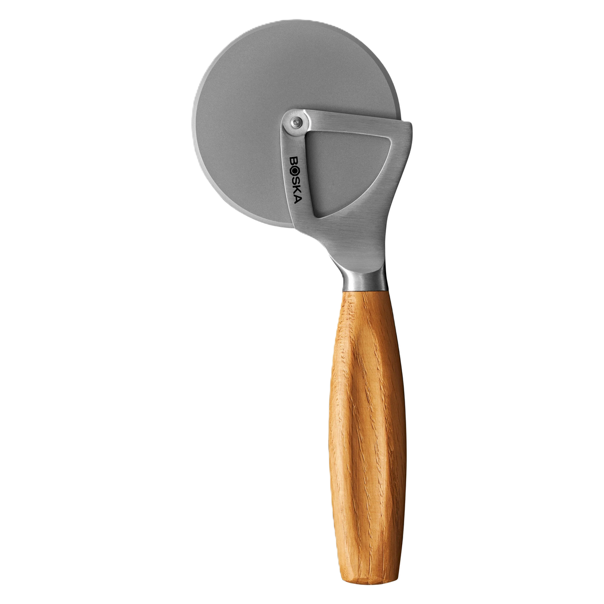 BOSKA Oslo+ Pizza Wheel | Brown Oak Wood