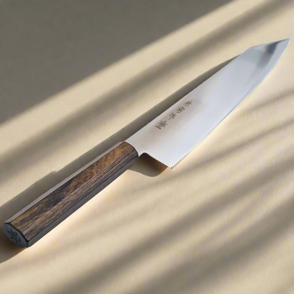 Couteau Kiritsune Gyuto série Ichizu 210 mm | Fabriqué au Japon