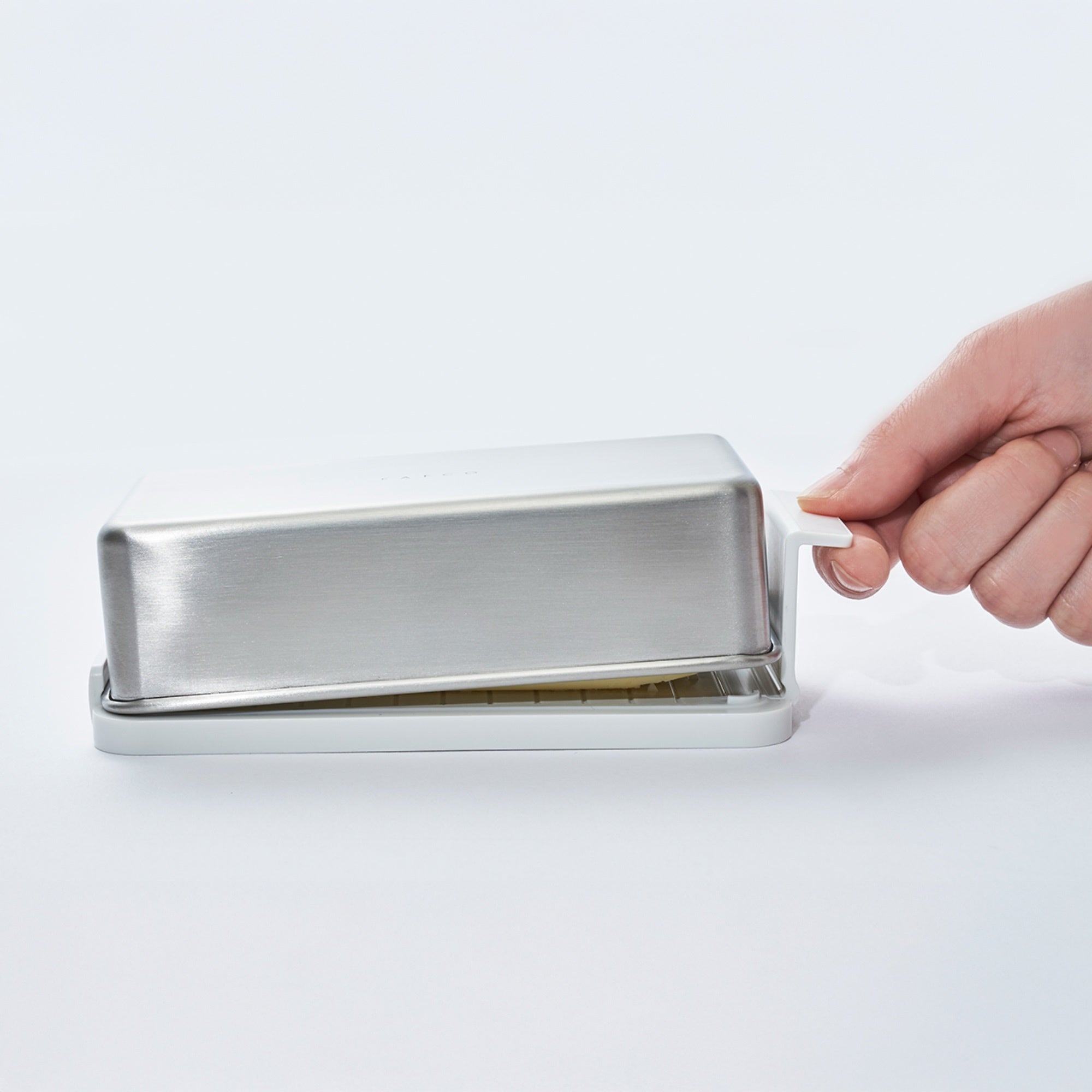 Eatoco Japan Stainless Steel Butter Case Lid – With Portioning Tray
