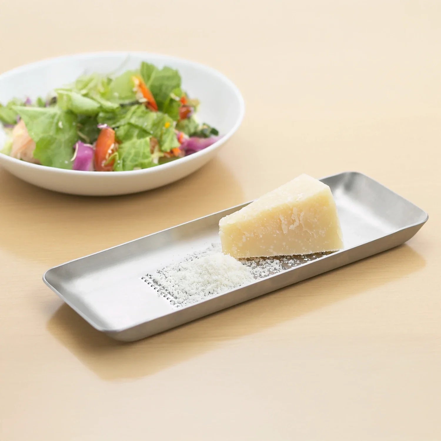 Eatoco Oros L Large Grater – Tray Zester & Condiment Grater - Made in Japan
