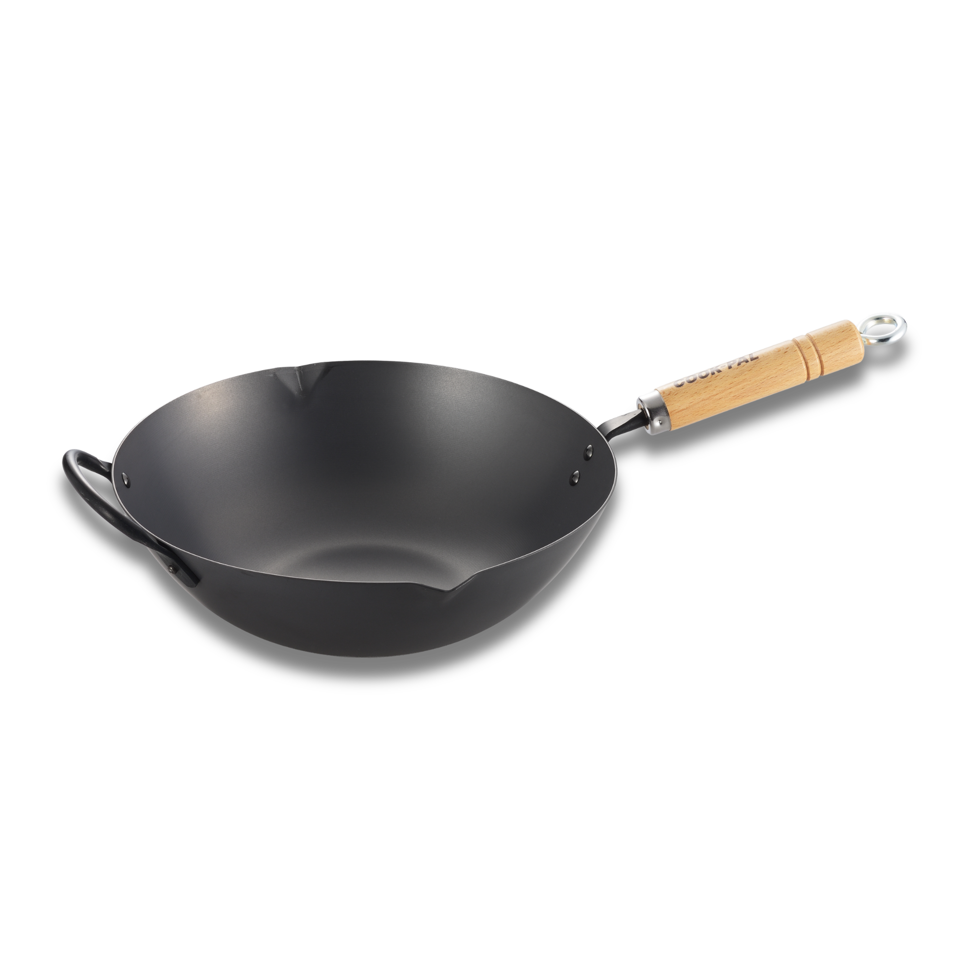 Yoshikawa Japan | Carbon Steel Wok 36cm - Made in Japan