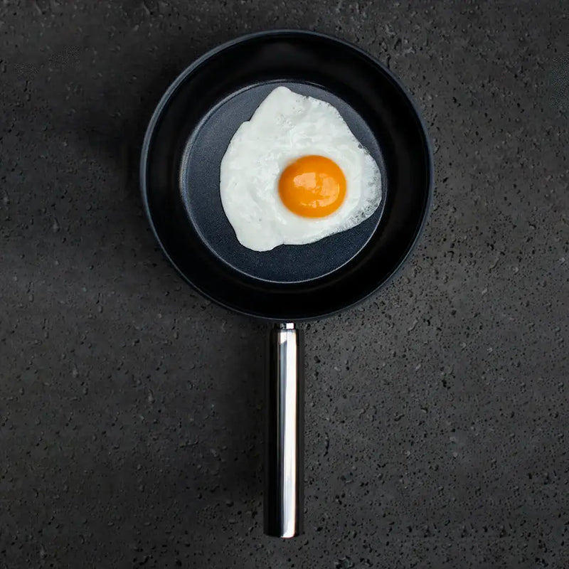 COMBEKK - 4-Piece Ceramic Stainless Steel Skillet Set