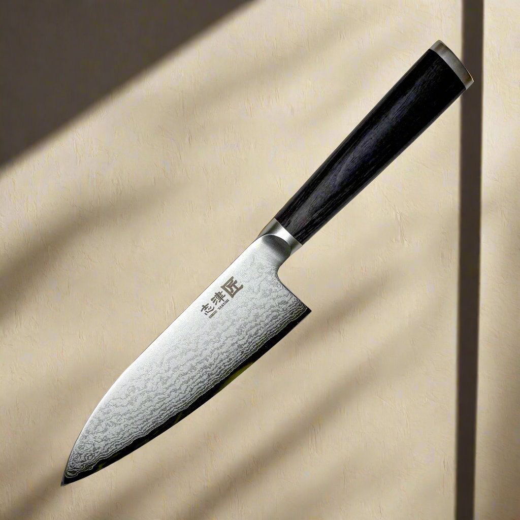 Miyako SUS 165mm Deba Knife Right Hand | 33 Layer Damascus Steel Blade – Made in Japan