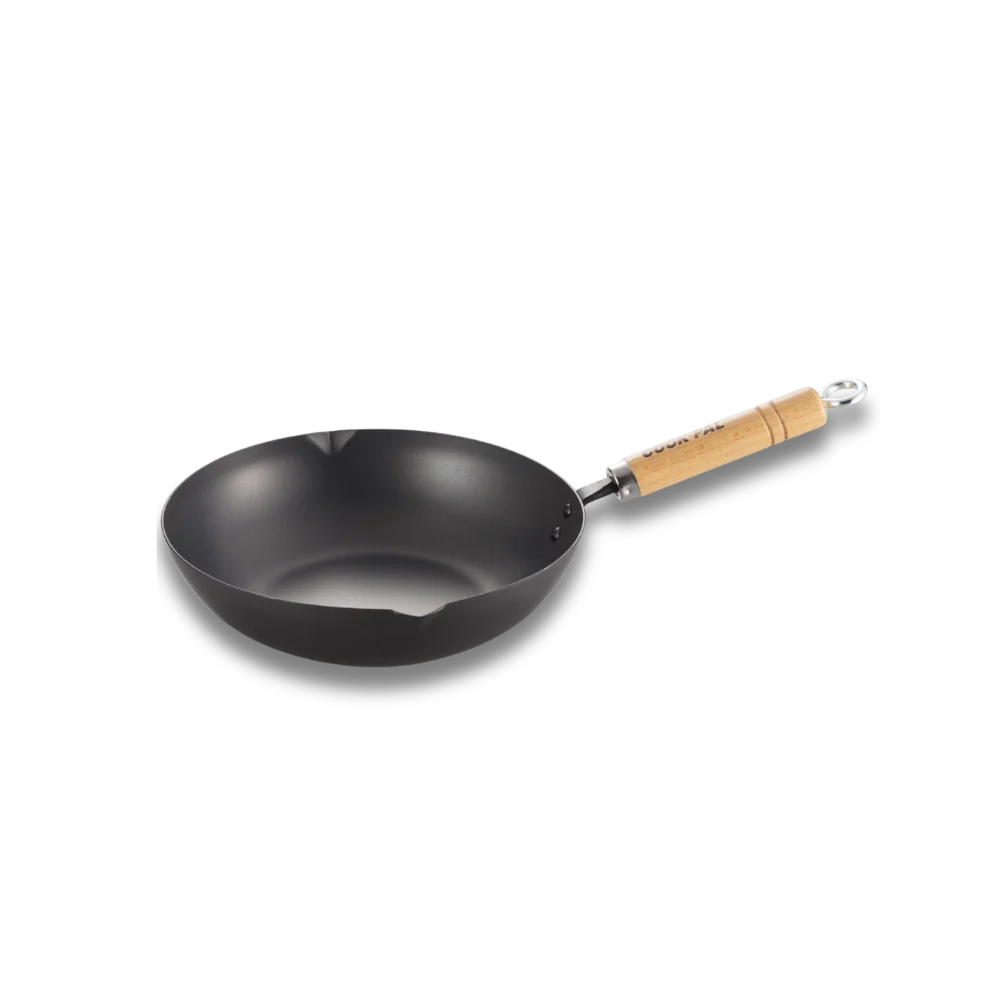 YOSHIKAWA COOK-PAL REN JAPANESE DEEP FRY PAN 20CM CARBON STEEL | MADE IN JAPAN