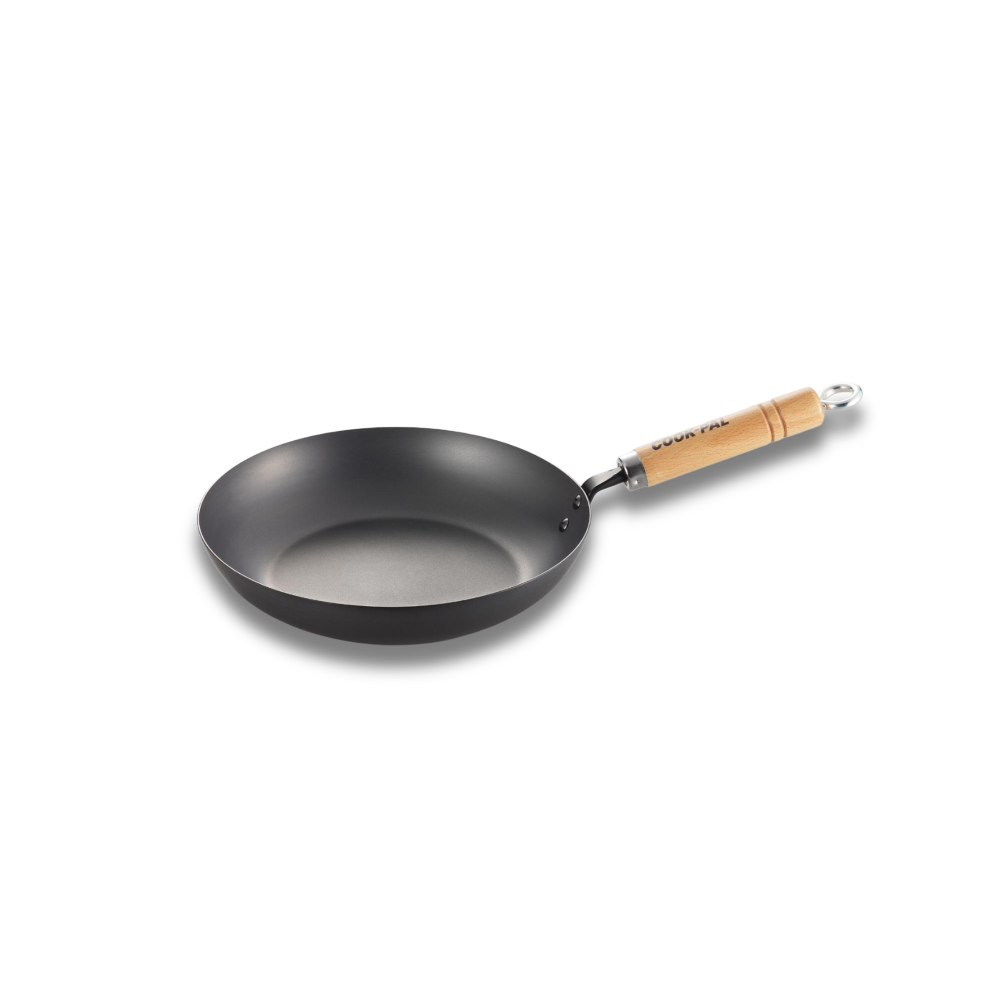 Yoshikawa Cook-Pal Ren Japanese Carbon Steel Frying Pan 20cm | Made in Japan