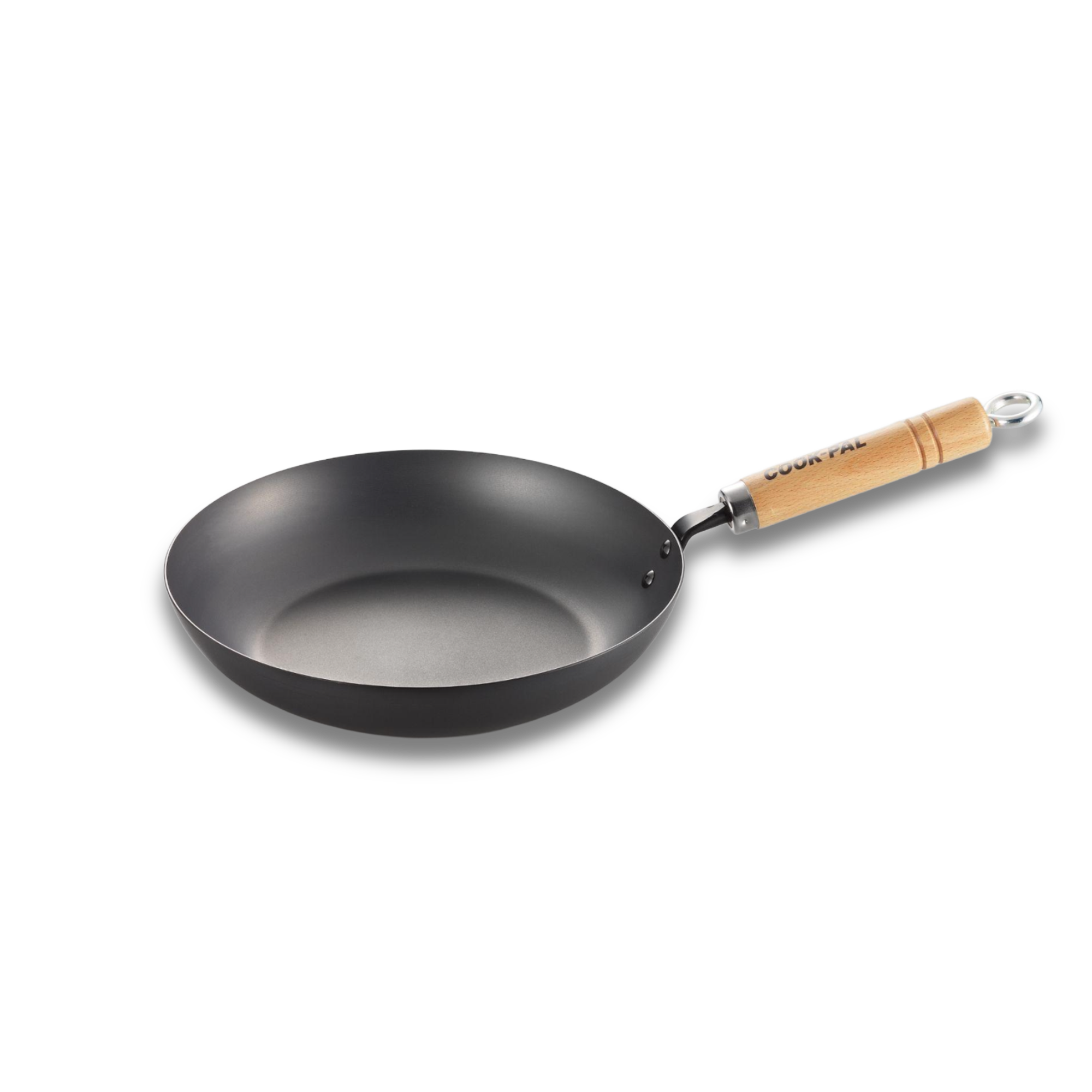 Yoshikawa Cook-Pal Ren Japanese Carbon Steel Frying Pan 24cm | Made in Japan