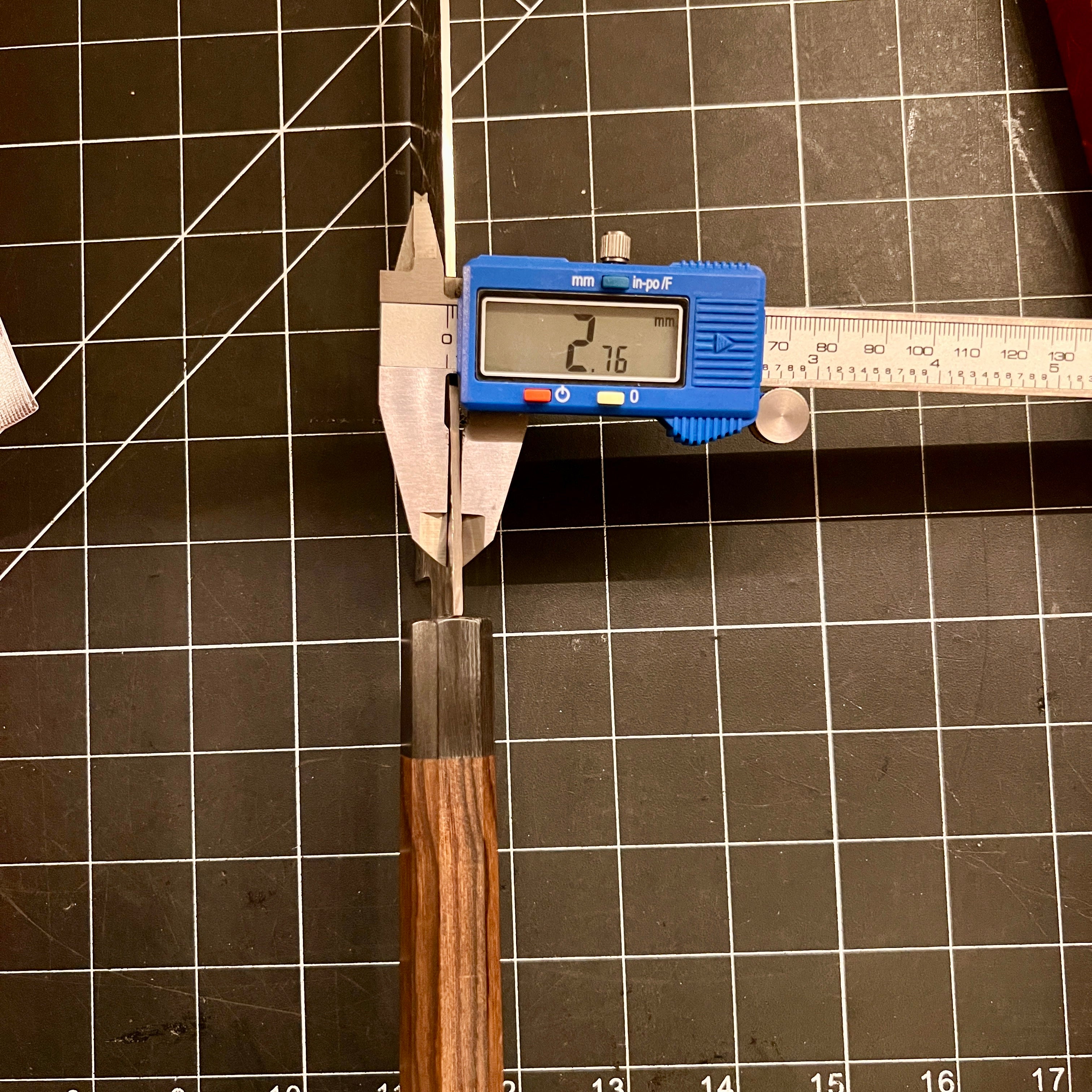 Gaine / Bois Saya Ho (Magnolia) - Pour couteau Gyuto 240mm