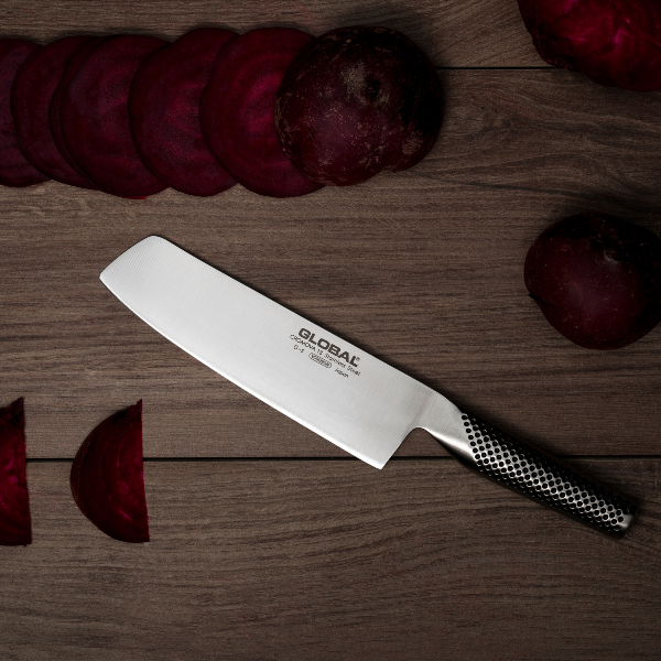 GLOBAL Vegetable Knife 18cm (7") – CROMOVA 18 Stainless Steel Precision Blade