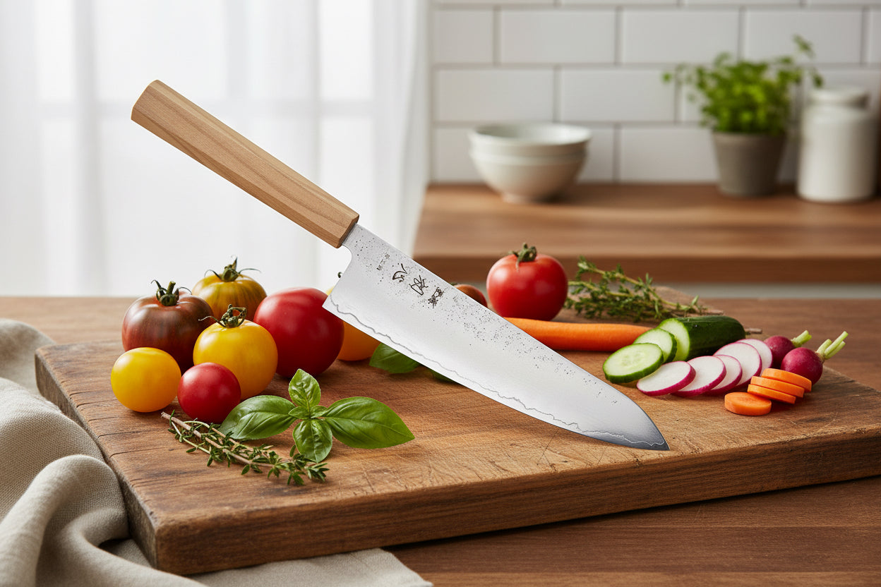 Gyuto Knife 210mm - Silver 3 blade