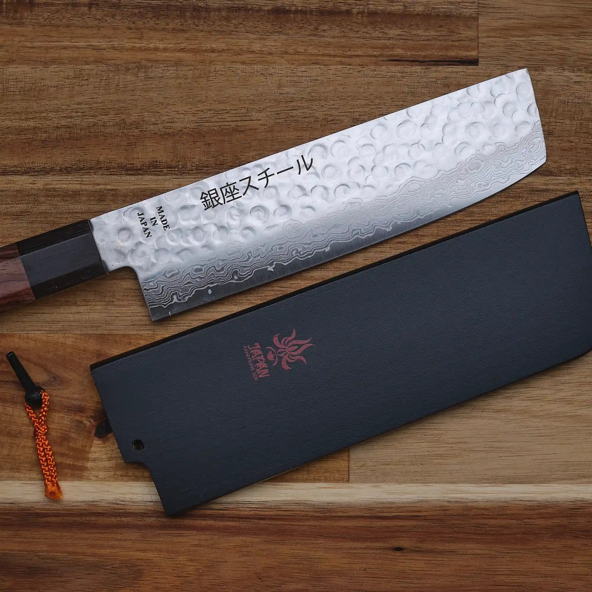 Gaine / Bois Saya Ho (Magnolia) - Pour couteau Nakiri 165mm