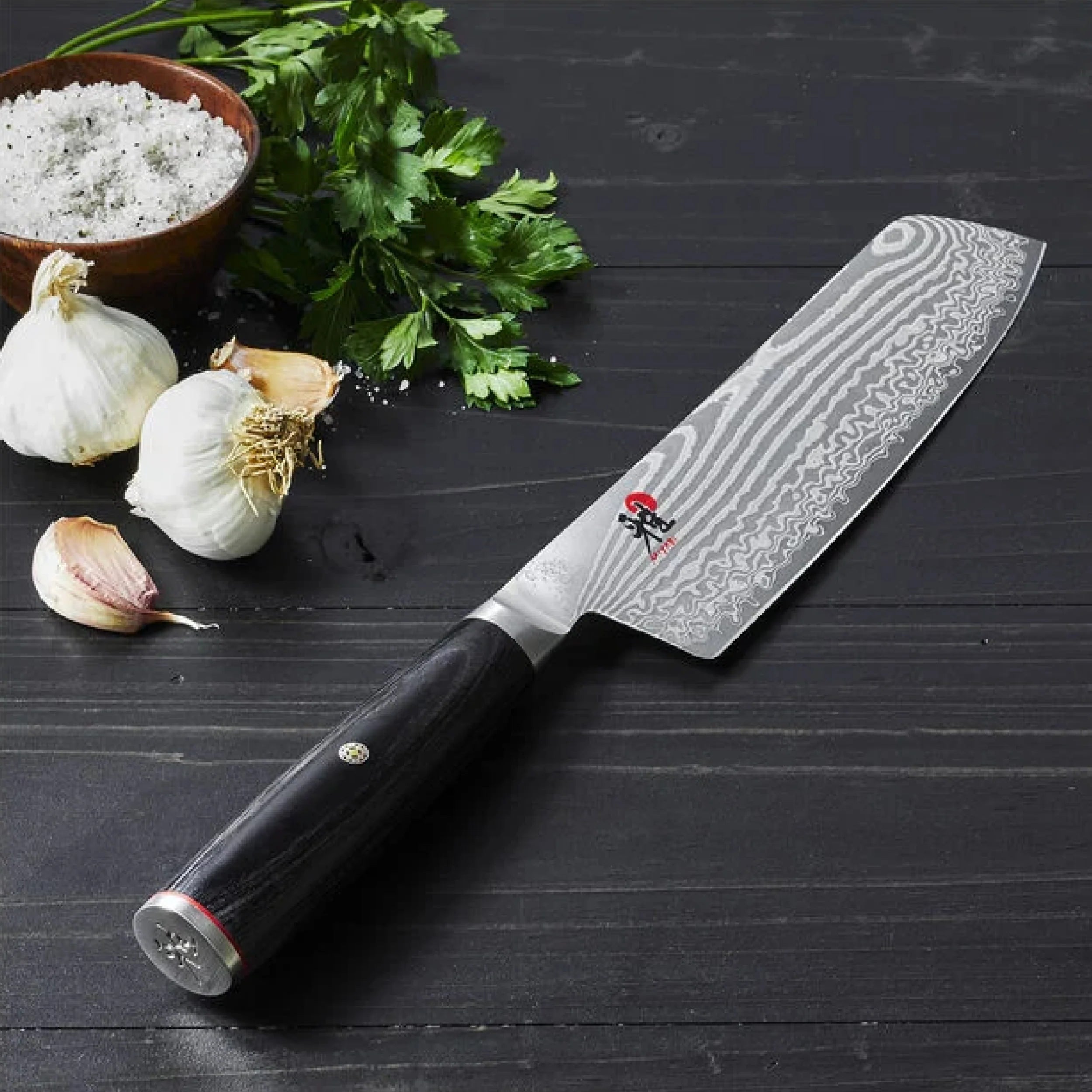 Miyabi Kaizen II 5000FCD 6.5″ Nakiri – FC61 Core, 48‑Layer Damascus Steel