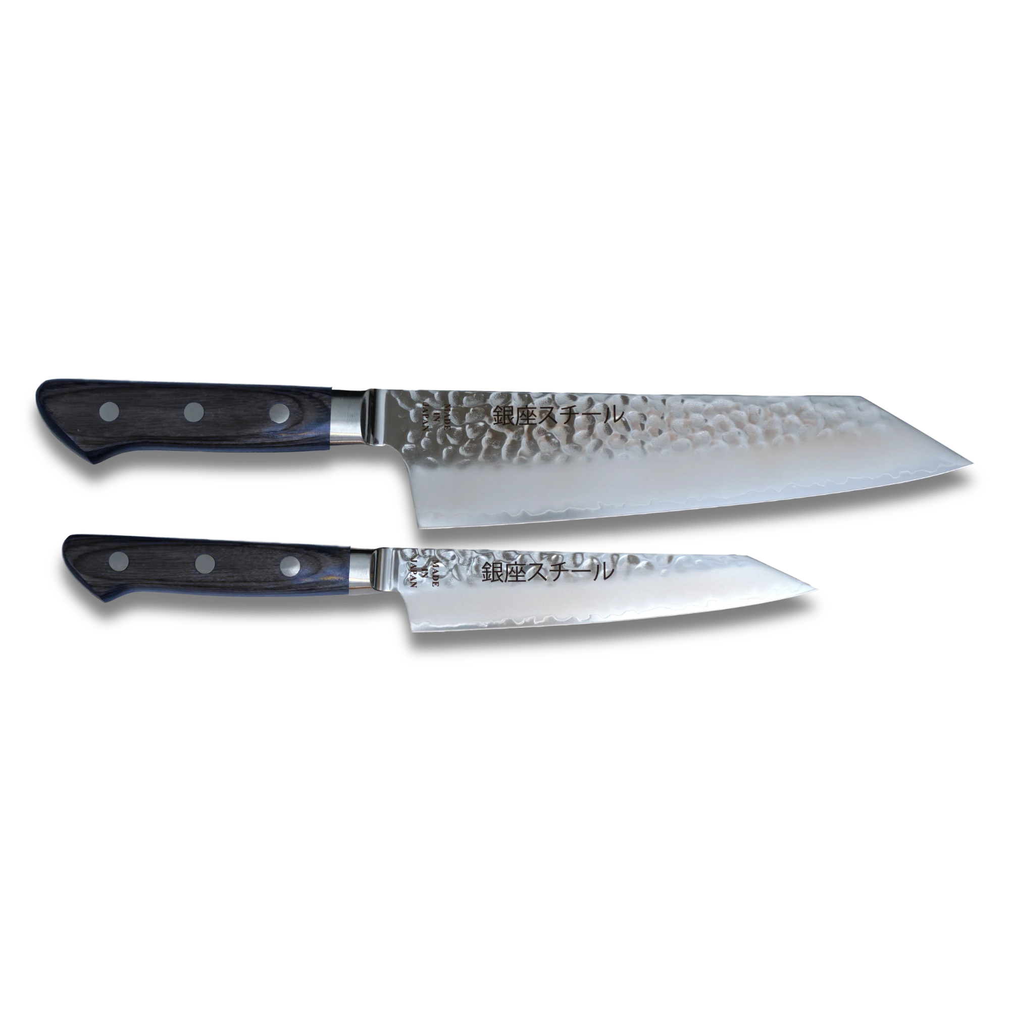 Kiritsuke Chef et Petty Knife Duo - Fait main au Japon