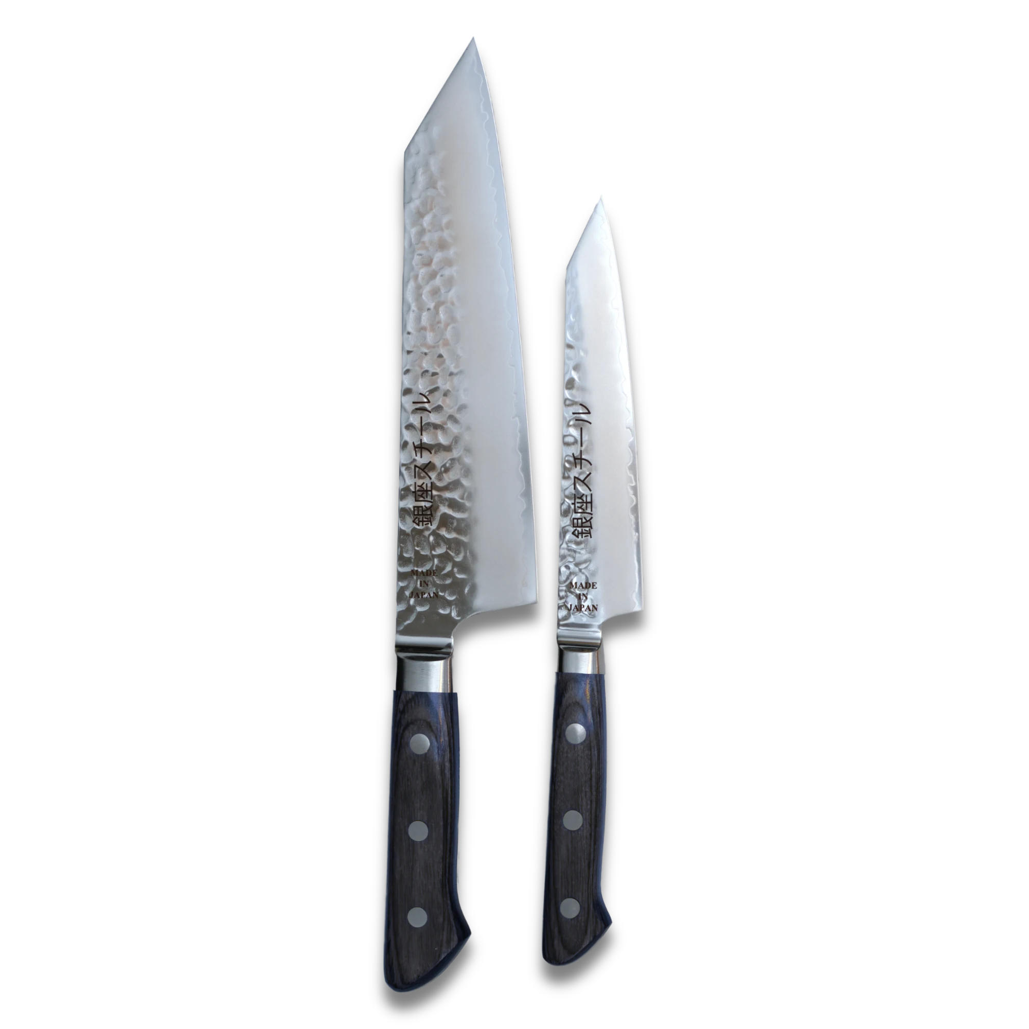 Kiritsuke Chef et Petty Knife Duo - Fait main au Japon