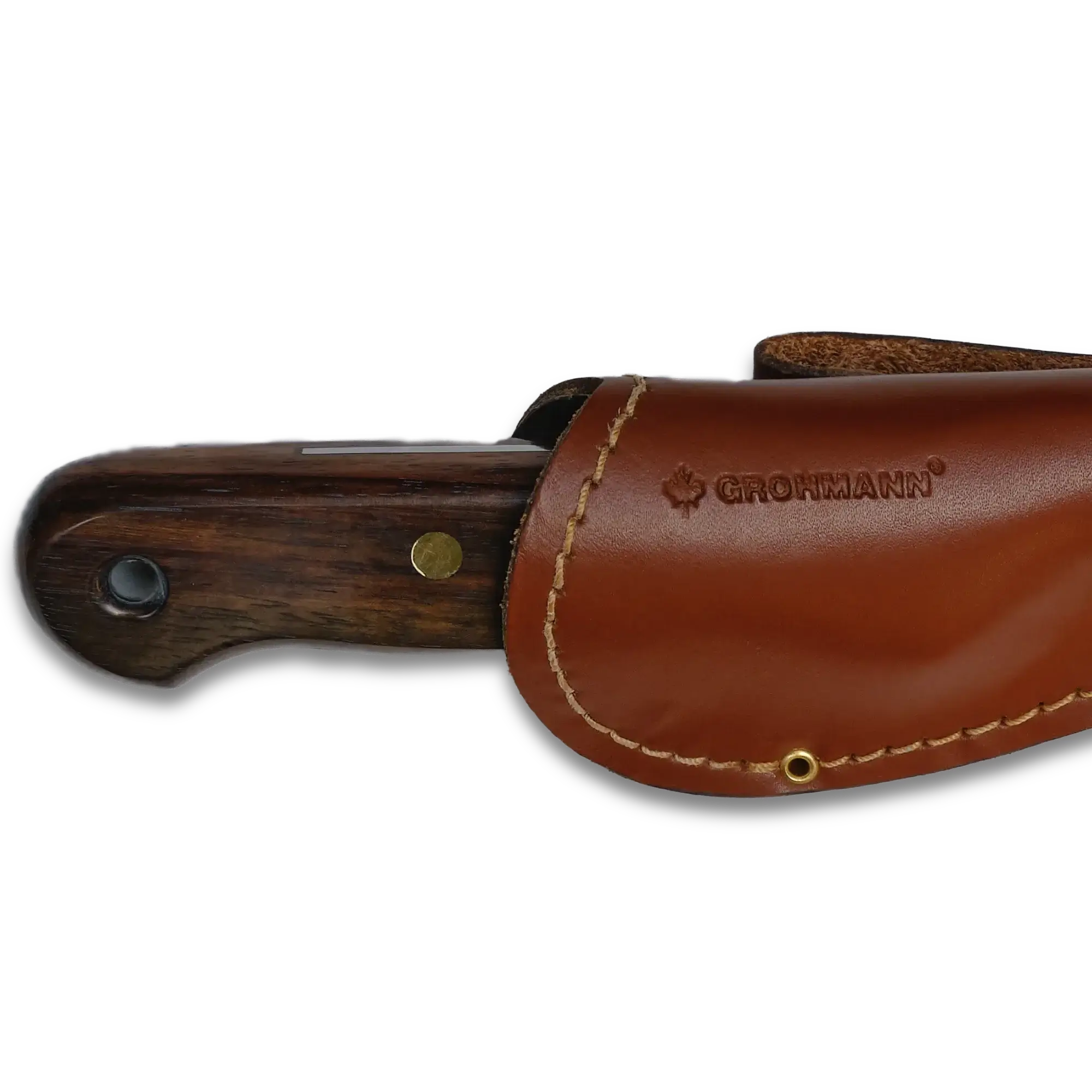Grohmann Fillet Knife 6" with Leather Sheath