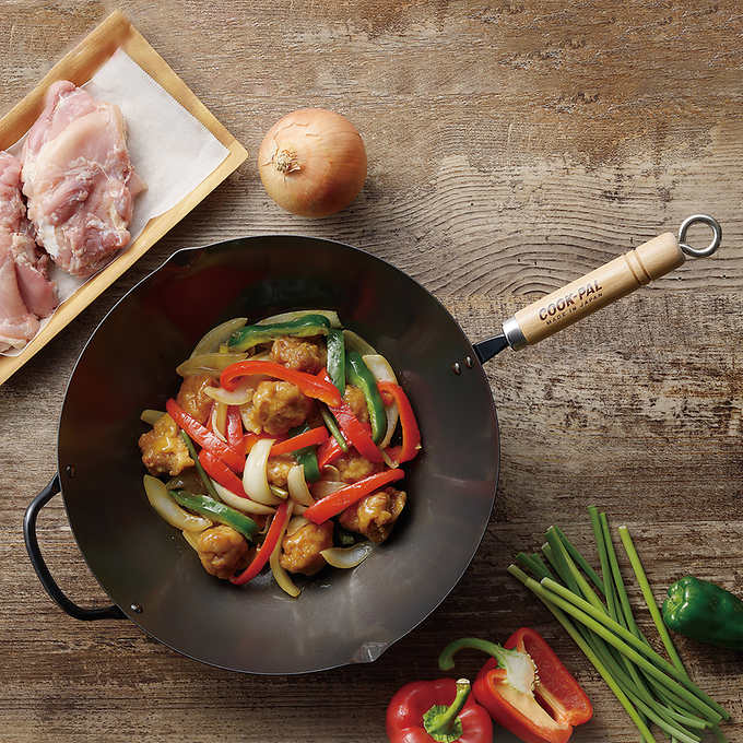 Yoshikawa Japan | Carbon Steel Wok 36cm - Made in Japan
