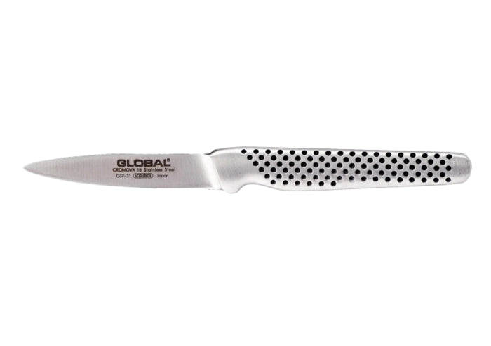 Global 2-Piece Kitchen Knife Set - Cromova 18 Steel Chef Knife & Peeler Knife | Premium Quality