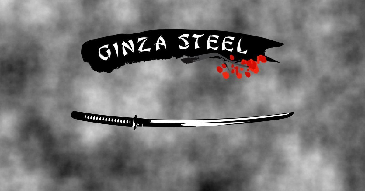 JIKKO Ginza black coating Deba White2 carbon steel