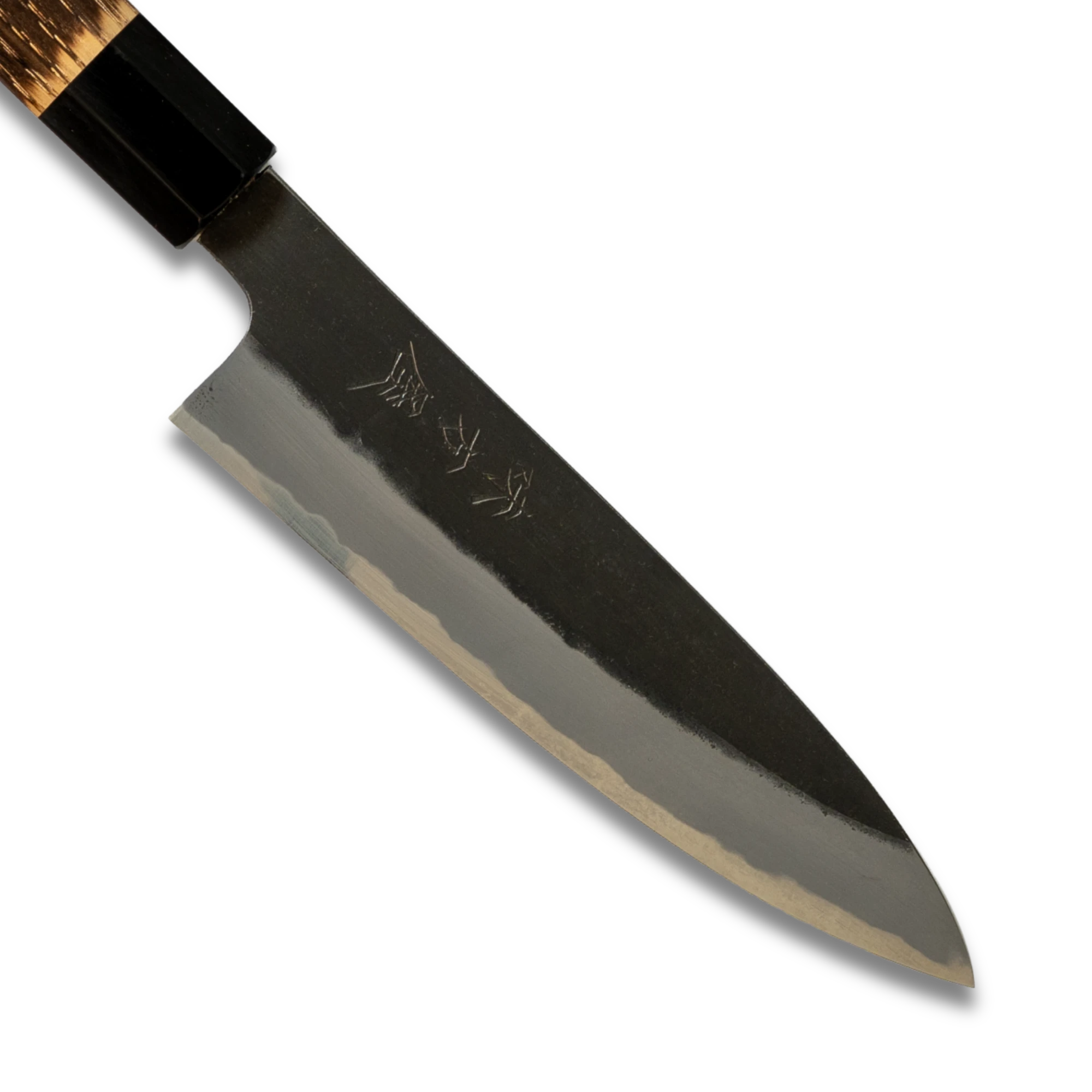 Hinoura Ajikataya 150mm Petty Knife – White #2 – Kurouchi Finish