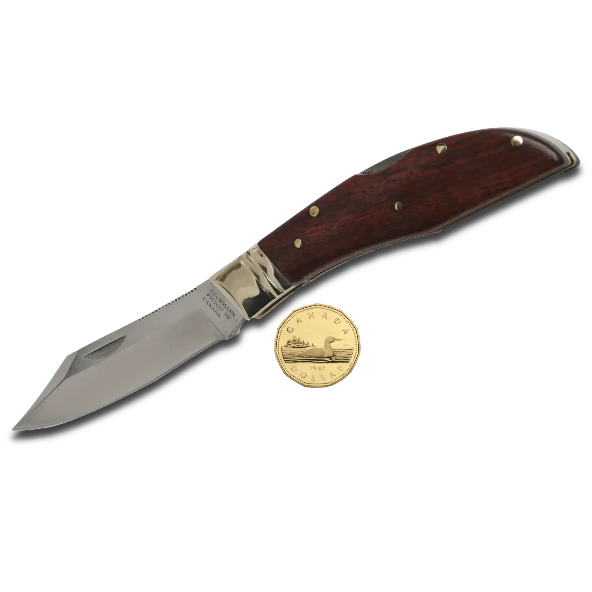 #340S CLIP Mini Russell Lock blade Clip Point