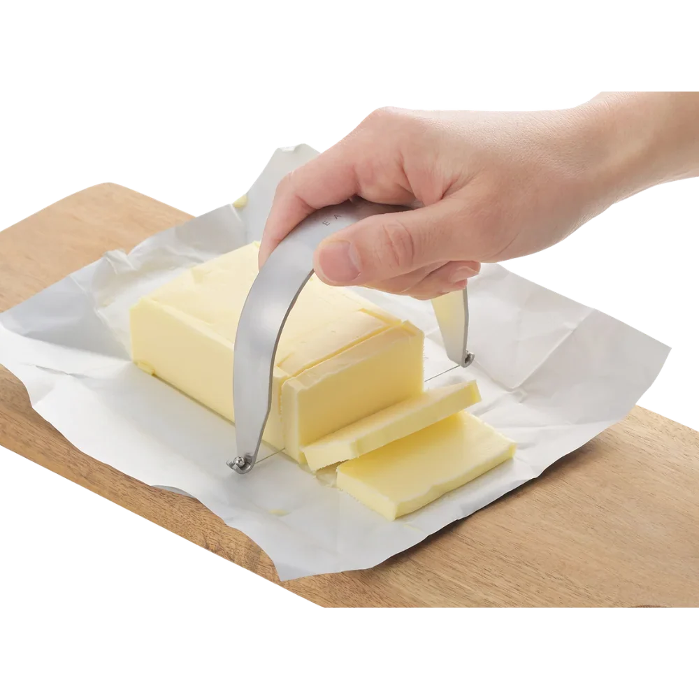 EAtoCO Kaku Wire Cheese Cutter – Stainless Steel | Yoshikawa Japan