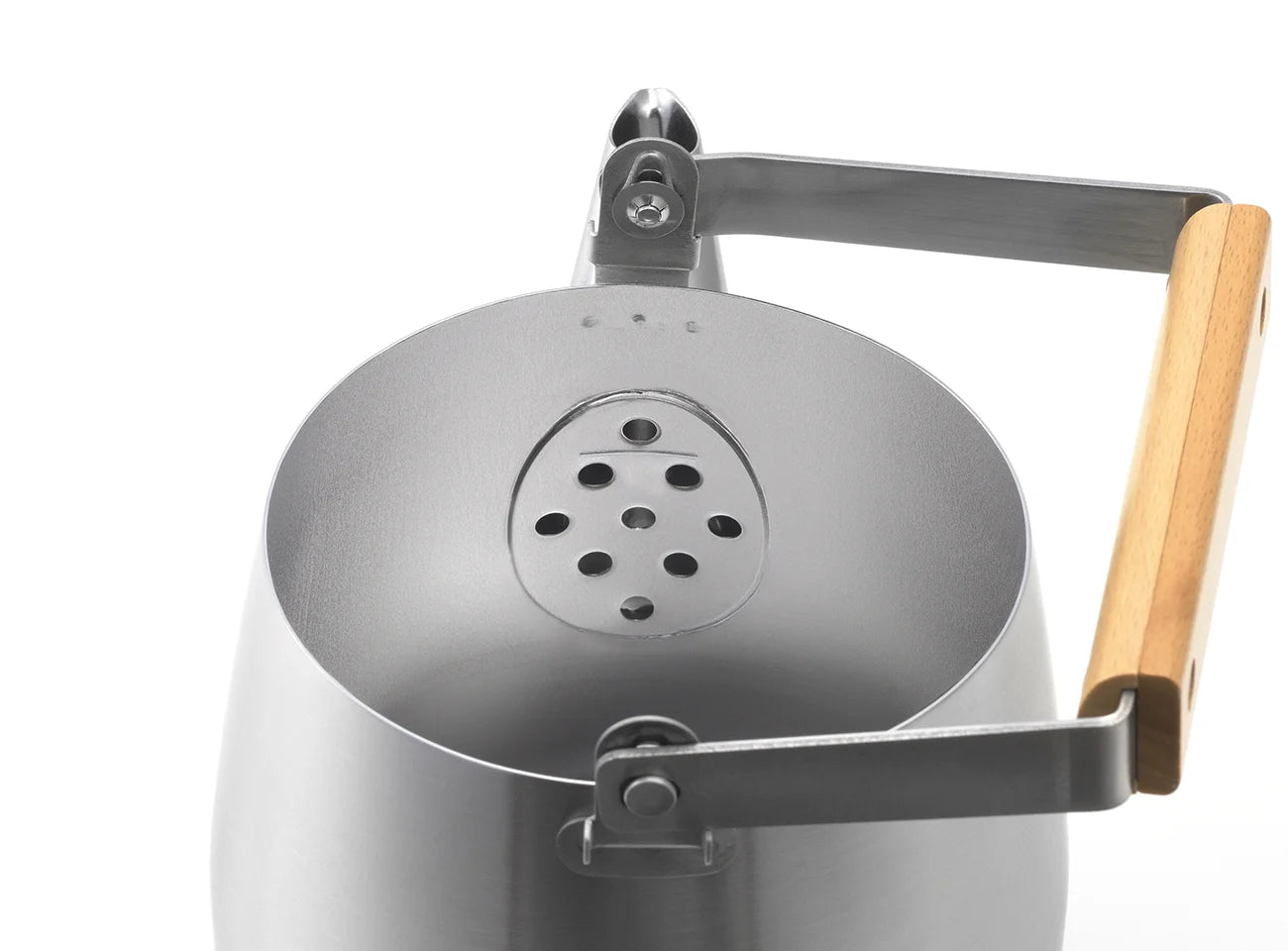 Yoshikawa Aikata Stainless Steel Kettle 1.8L – Natural Wood Handle | Japan
