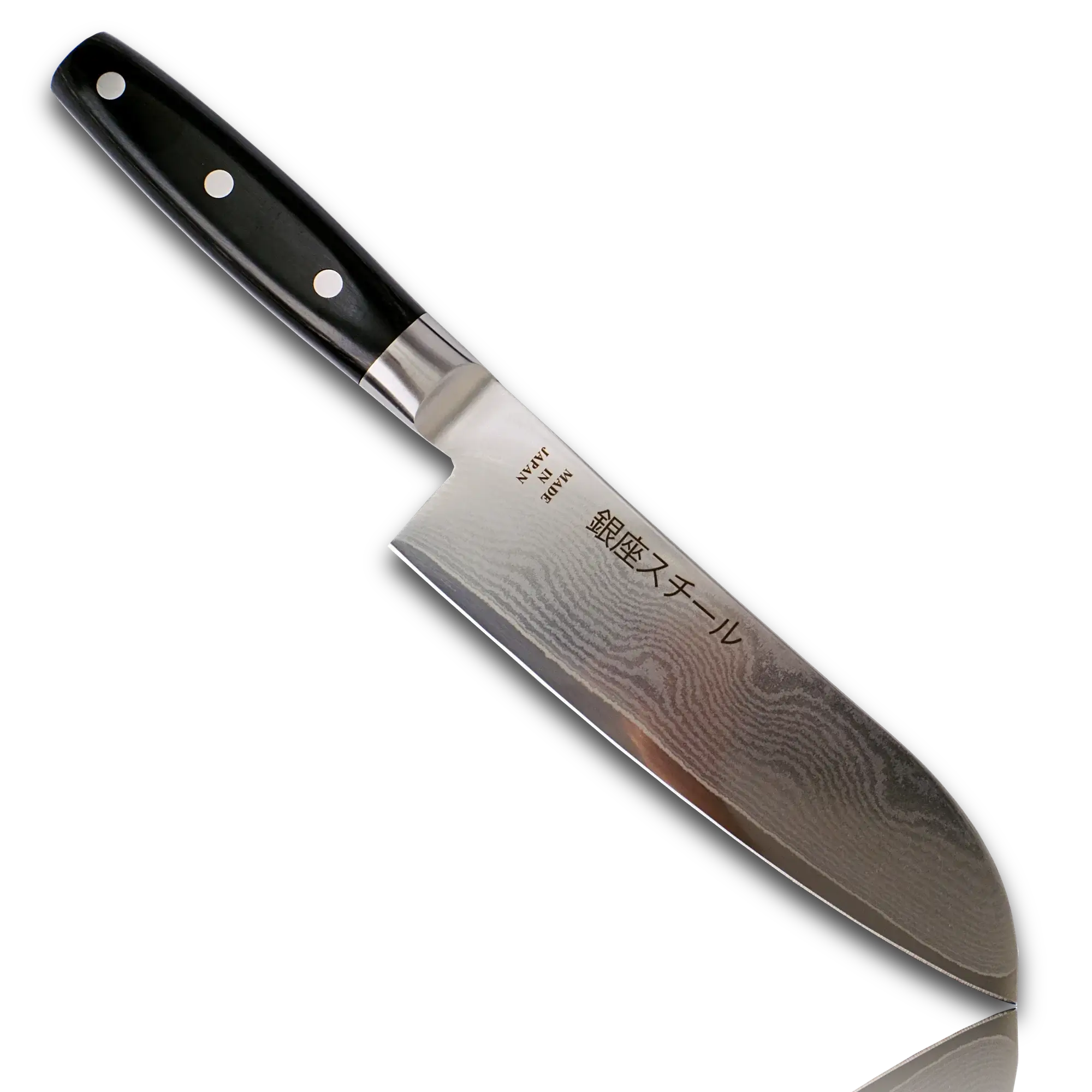 HAYAMI 180 - VG10 - 33 Layered Damascus Steel Santoku Knife 180mm