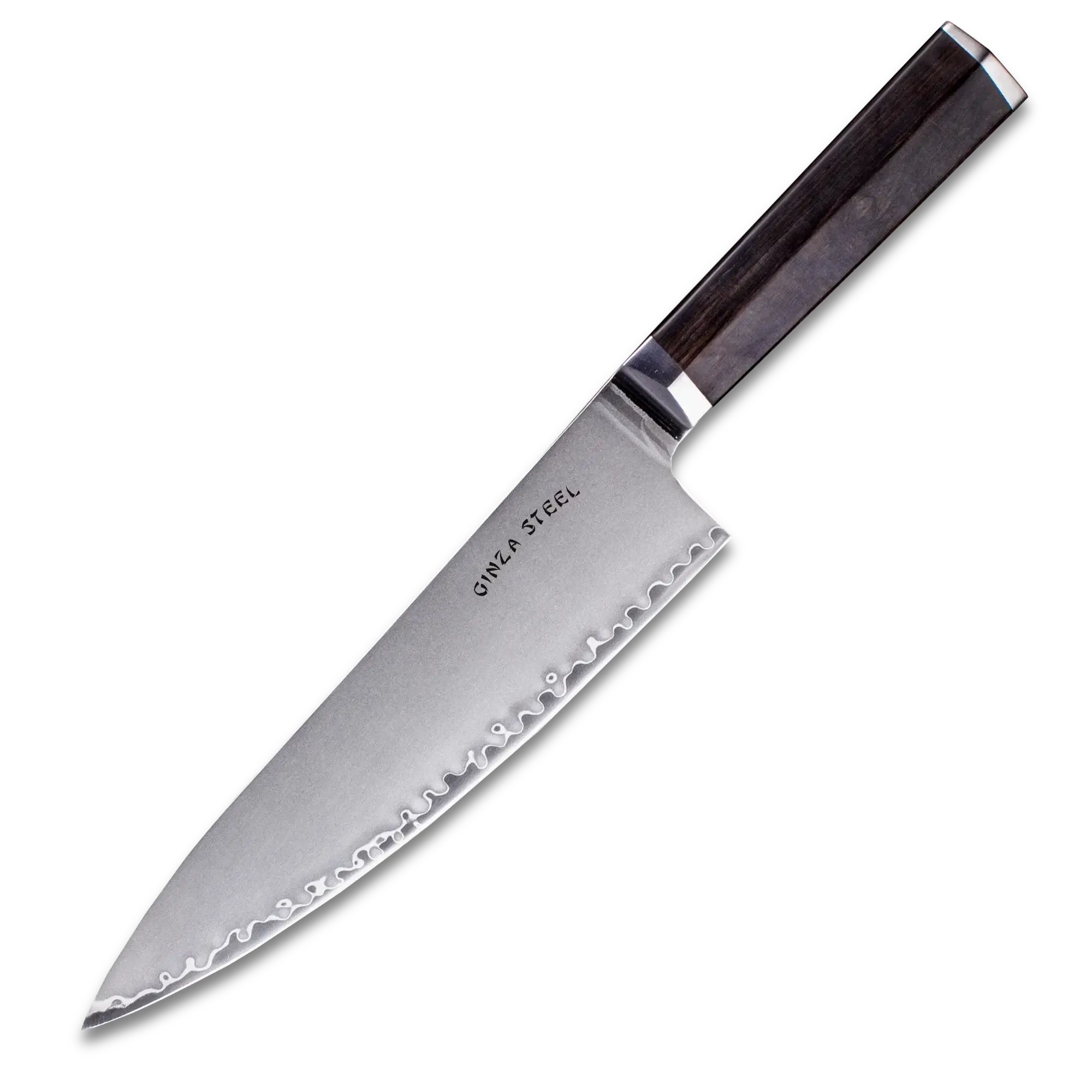 PORTIA 20 | Chef Knife 8" Damascus VG10 Steel / Ebony Wood handle