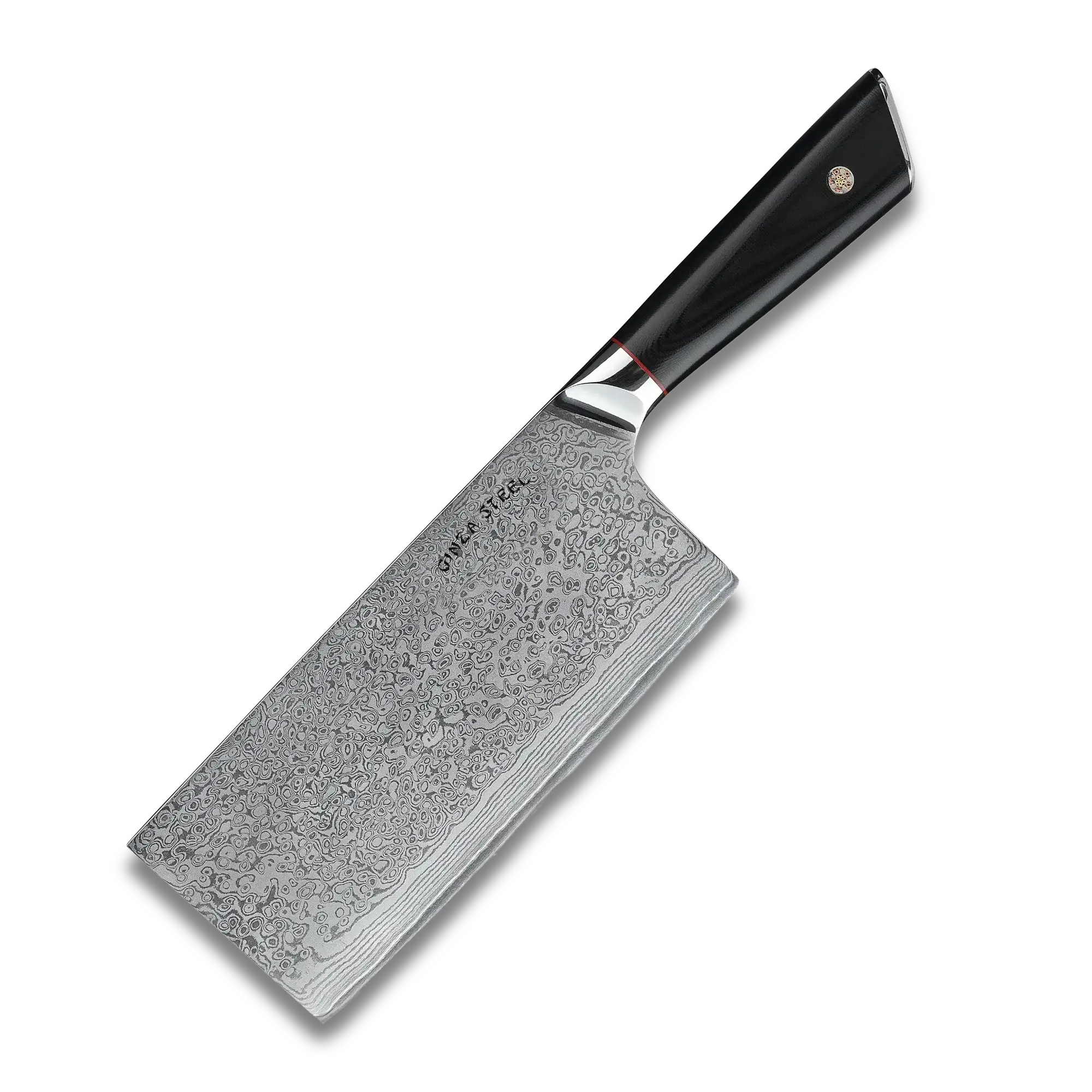 HAGAKURE X | Cleaver Knife 7" Damascus AUS 10 Steel