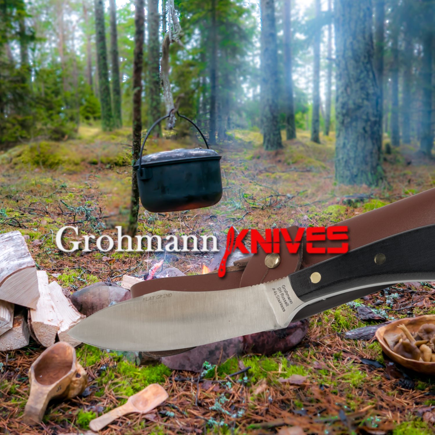 Outdoor Knife,Grohmann original design, grohmann knife