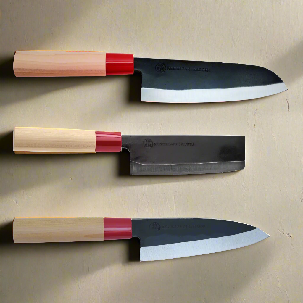 KZ-950 Ensemble de 3 couteaux essentiels | Fabriqué au Japon