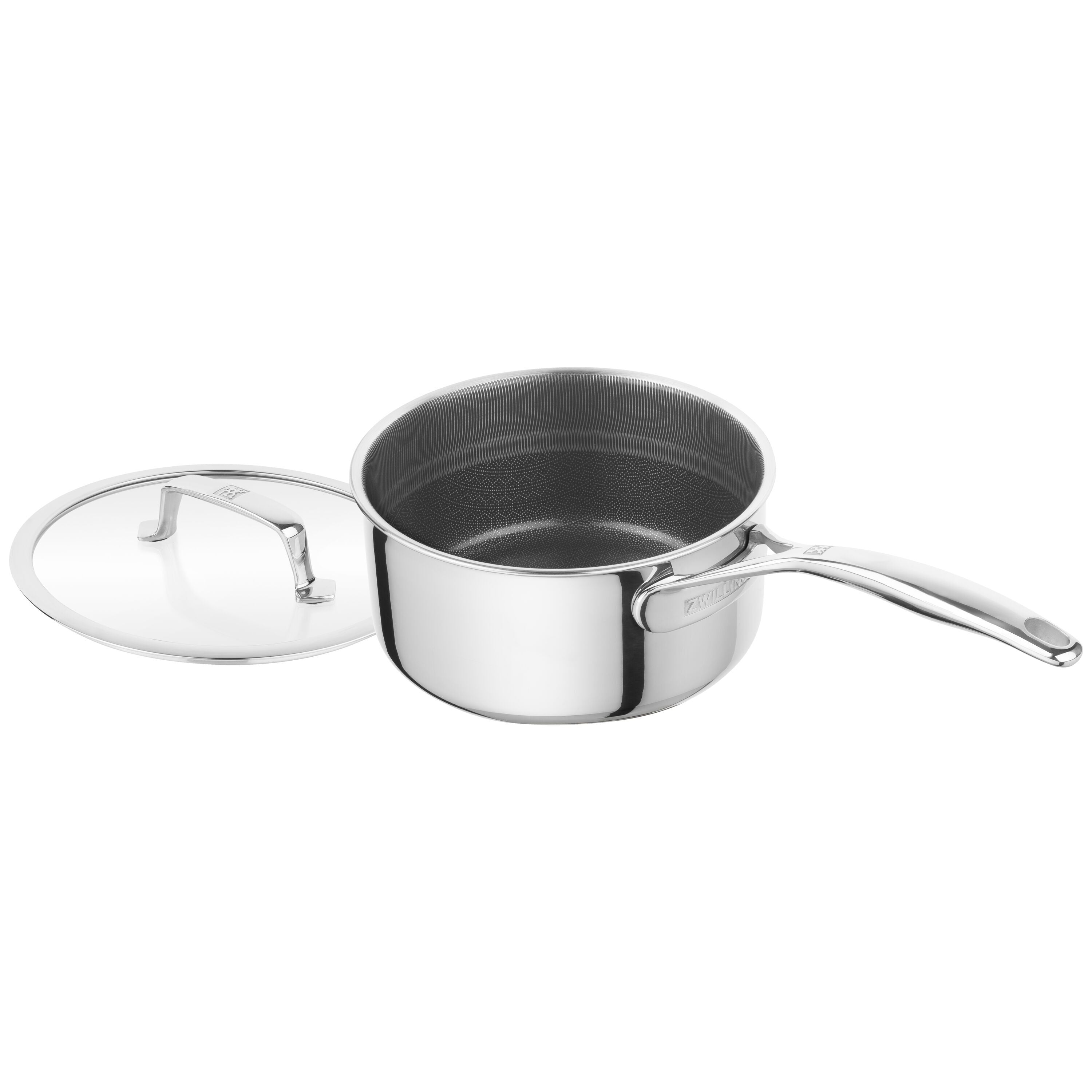 ZWILLING Peak 10 Piece Stainless Steel Cookware Sets, pot top view