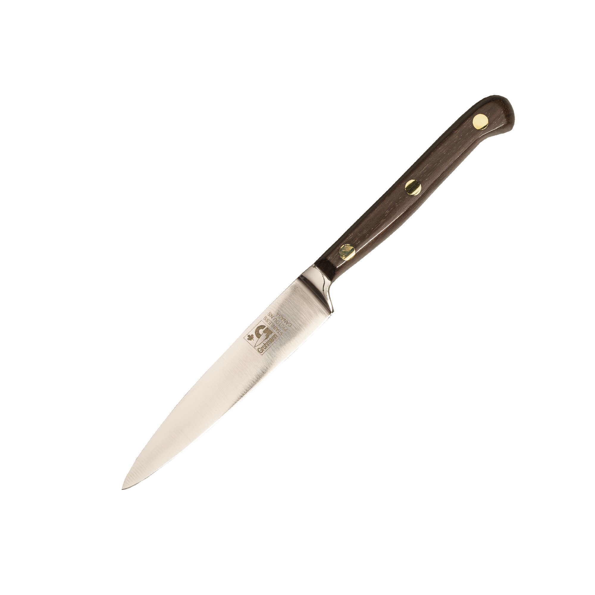 Grohmann Forged 4-Inch Paring Knife with Rosewood Handle