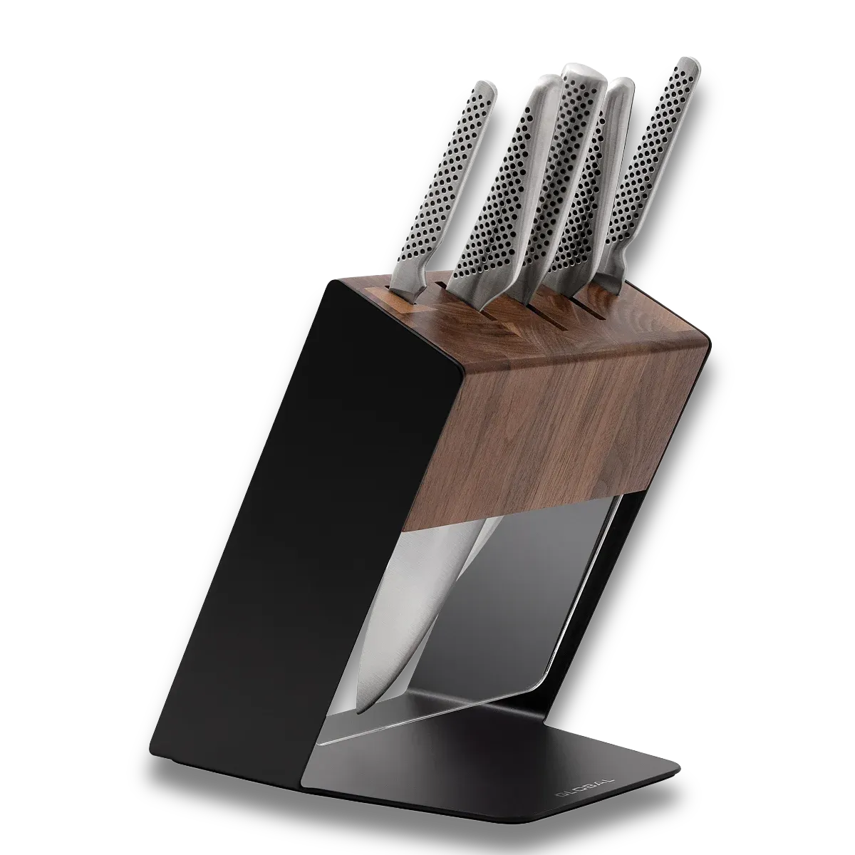 Global Katana 6-Piece Knife Block Set | Japanese Steel