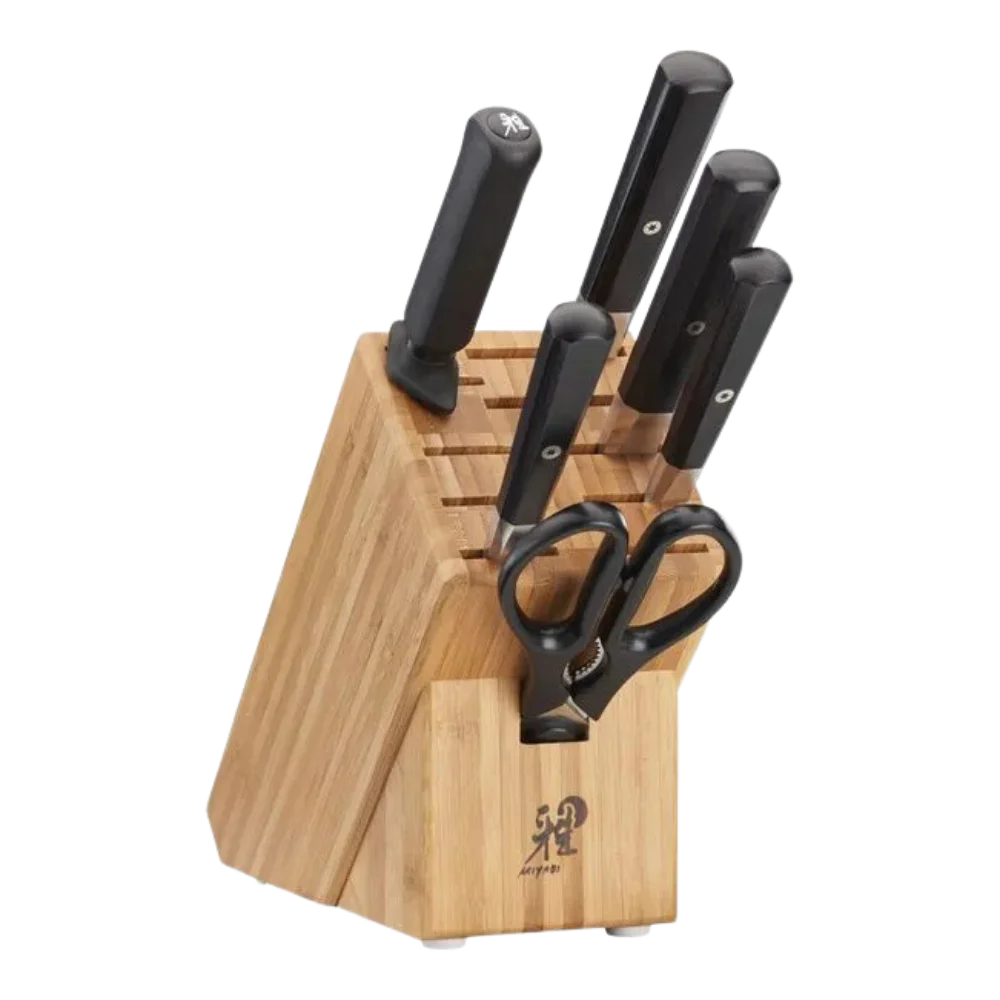 MIYABI Koh 4000FC 7-Piece Knife Block Set | Japan